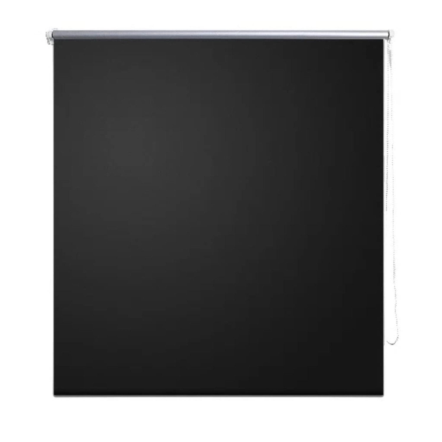 vidaXL Verdunkelungsrollo Verdunklungsrollo 80 x 175 cm Schwarz günstig online kaufen