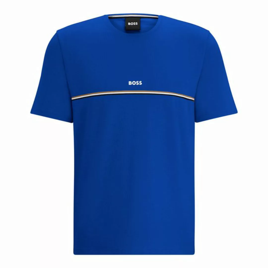 BOSS Kurzarmshirt Unique T-Shirt mit Boss-Logo auf Brust günstig online kaufen