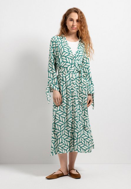Kleid, grafischer Print, Sommer-Kollektion günstig online kaufen