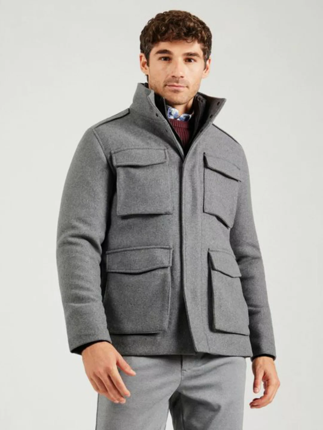 Jack & Jones Wolljacke JPRCCALEX WOOL BLEND FIELD JACKET SN günstig online kaufen