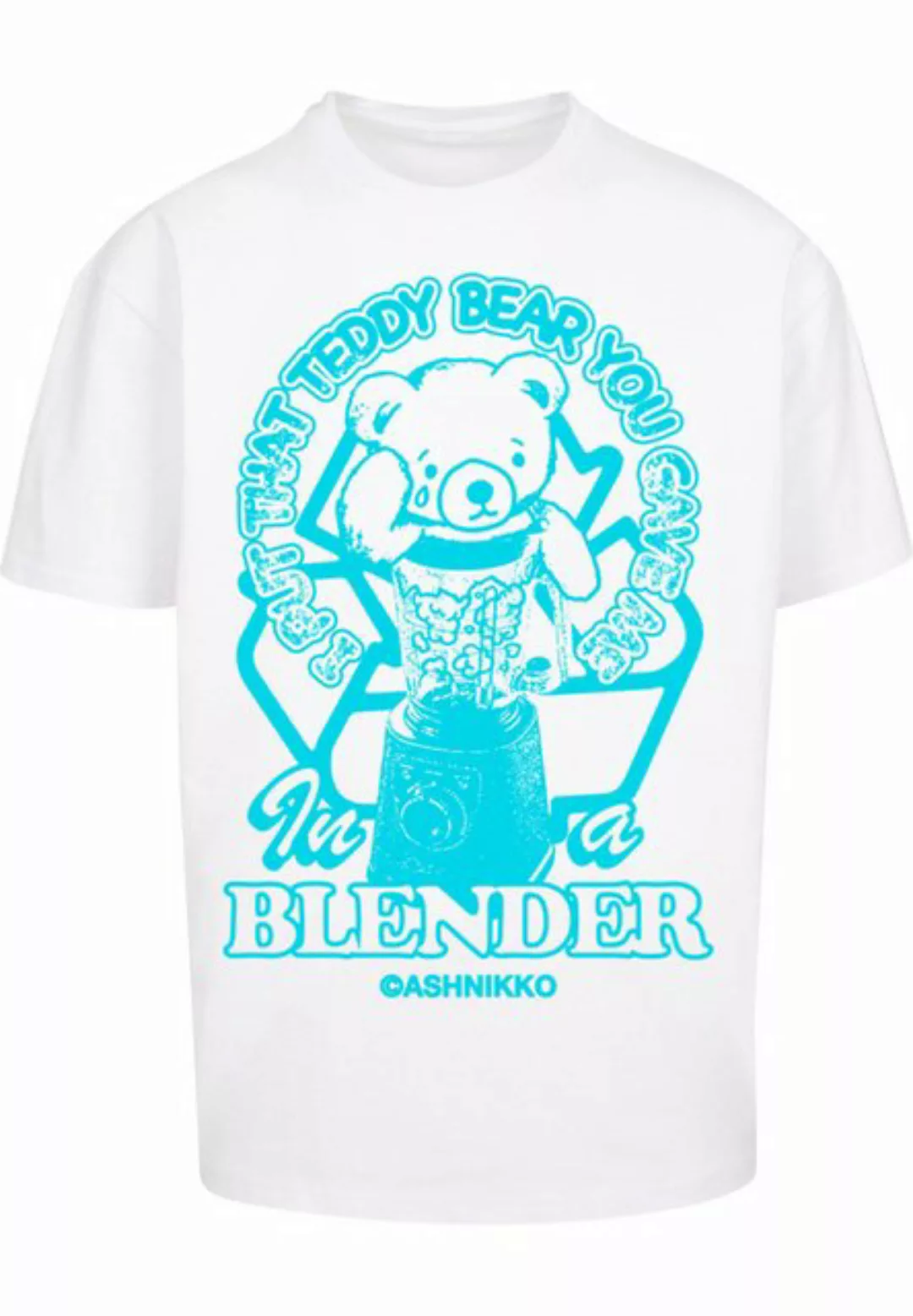 Merchcode T-Shirt Merchcode Ashnikko - Blender Oversized Tee (1-tlg) günstig online kaufen