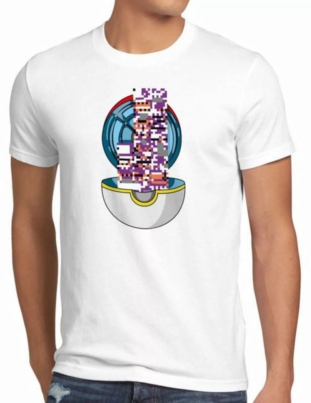 style3 Print-Shirt Herren T-Shirt Missing No Poke team legendär go ball pok günstig online kaufen