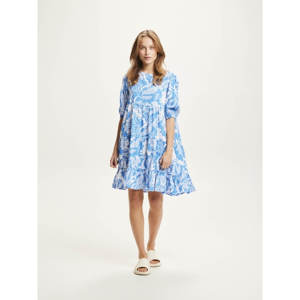 A-linien Kleid- Seabreeze Print- Aus Tencel günstig online kaufen