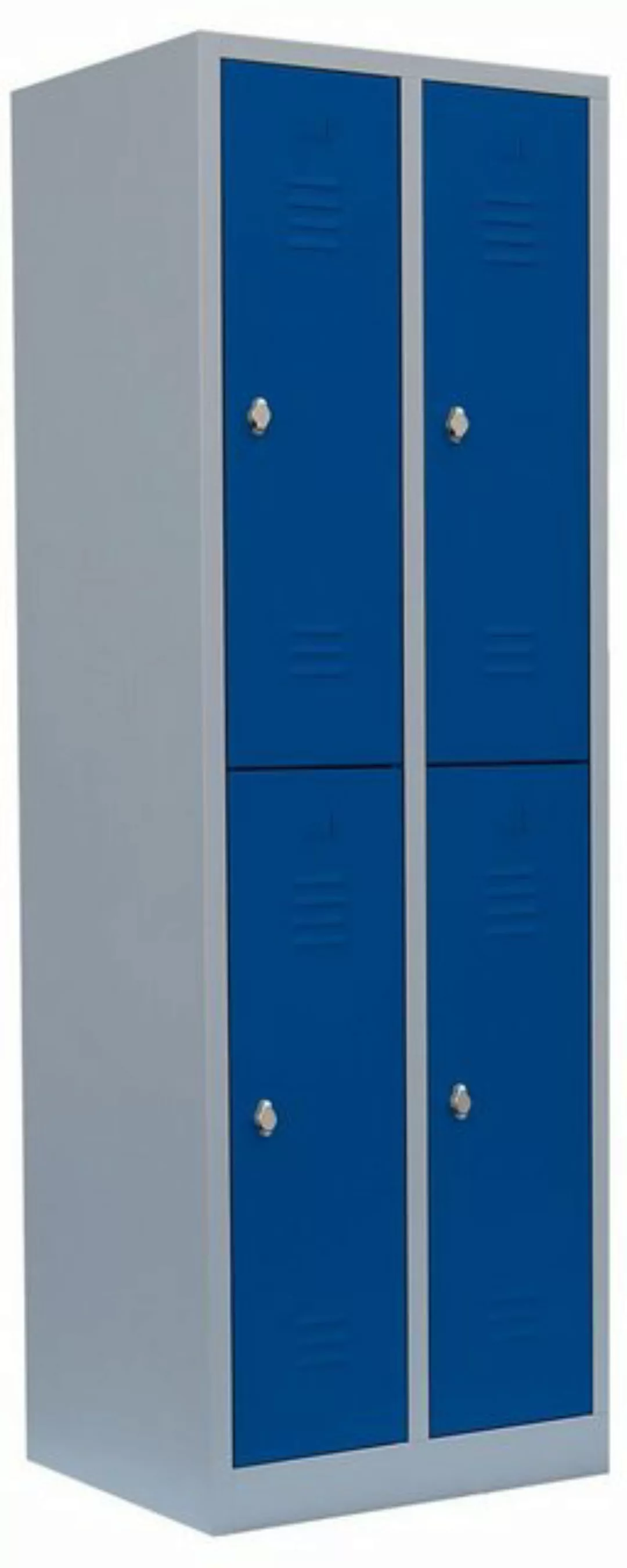 Steelboxx Spind 4 Fächer Garderobenschrank Spindschrank Schließfachschrank günstig online kaufen