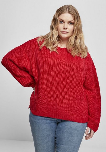 URBAN CLASSICS Strickpullover TB2359 - Ladies Wide Oversize Sweater fire re günstig online kaufen