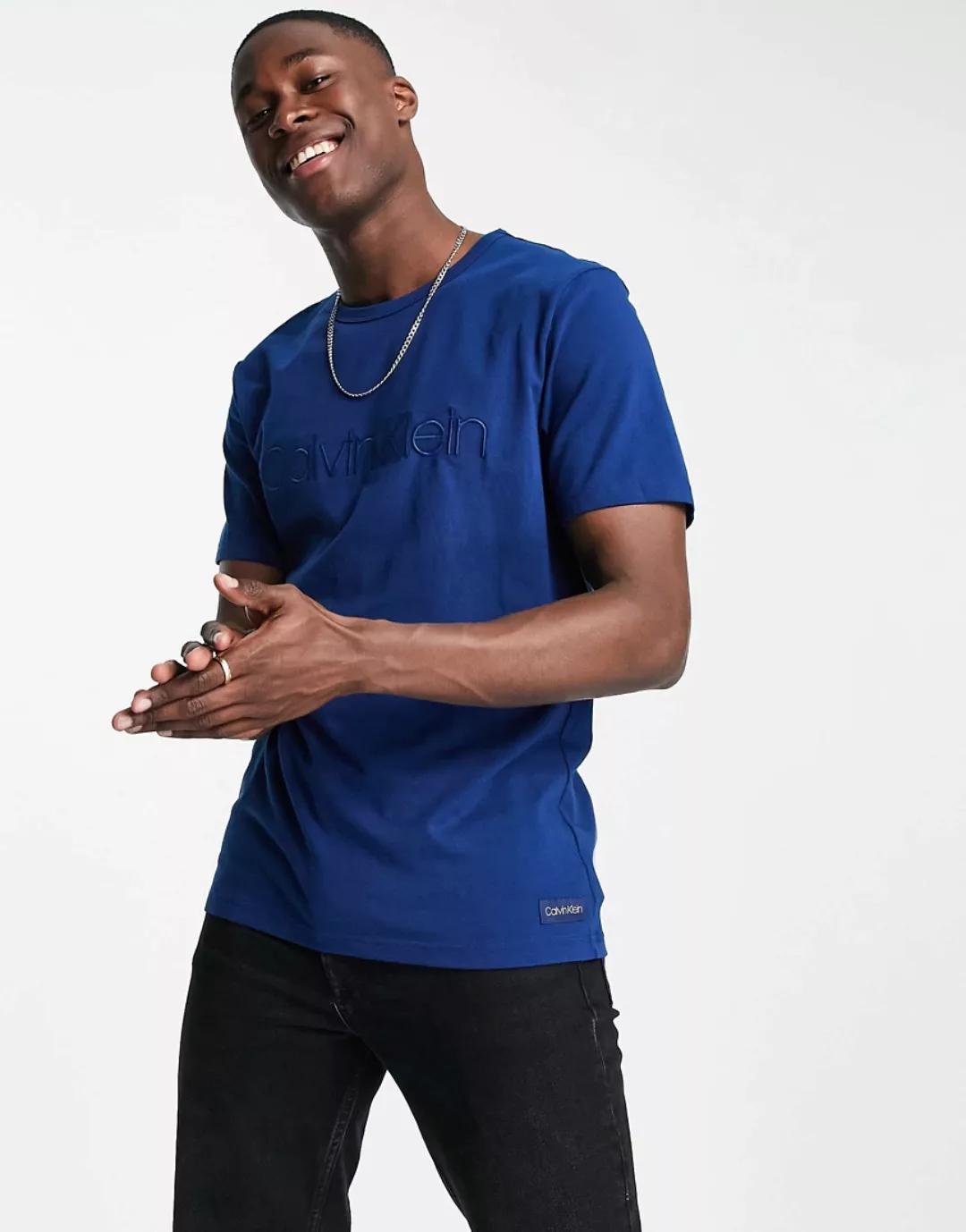Calvin Klein Underwear Crew T-shirt XL Lake Crest Blue günstig online kaufen