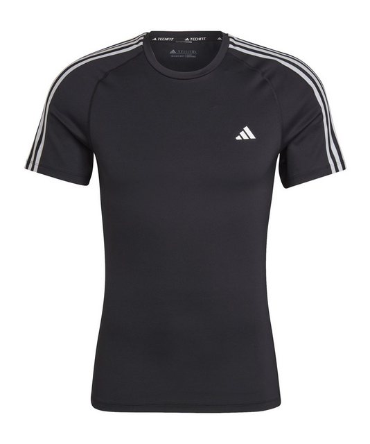 adidas Performance T-Shirt Techfit 3-Stripes Training Tee default günstig online kaufen