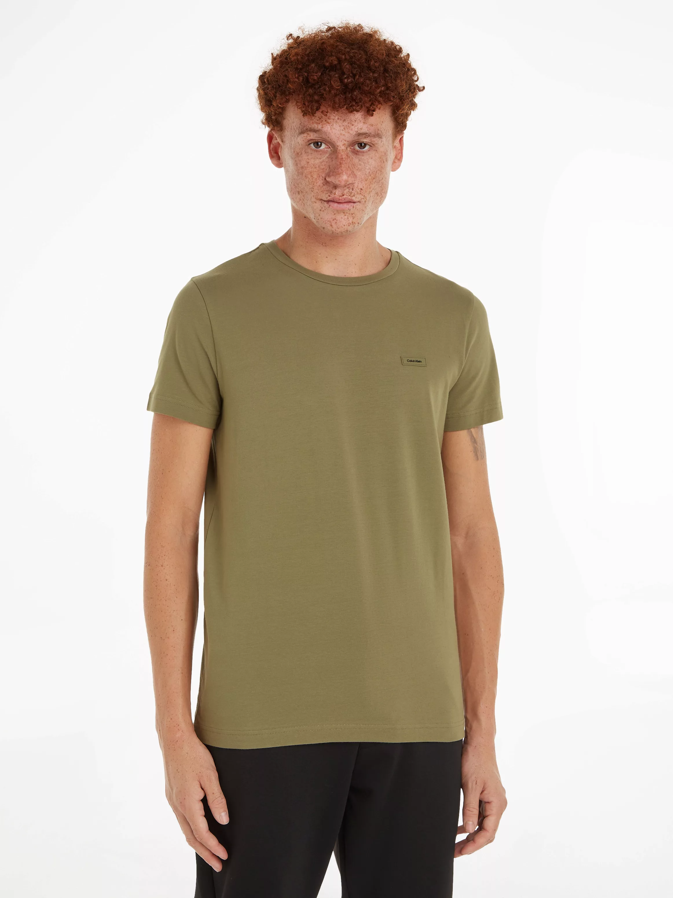 Calvin Klein T-Shirt STRETCH SLIM FIT T-SHIRT günstig online kaufen