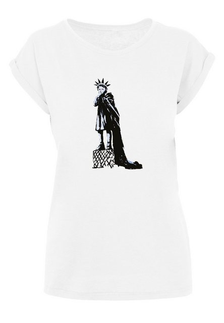 Merchcode T-Shirt Merchcode Damen Ladies Liberty Girl T-Shirt (1-tlg) günstig online kaufen