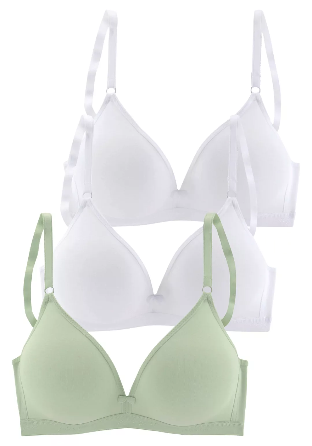 petite fleur Bralette-BH, ohne Bügel im Triangel-Schnitt günstig online kaufen