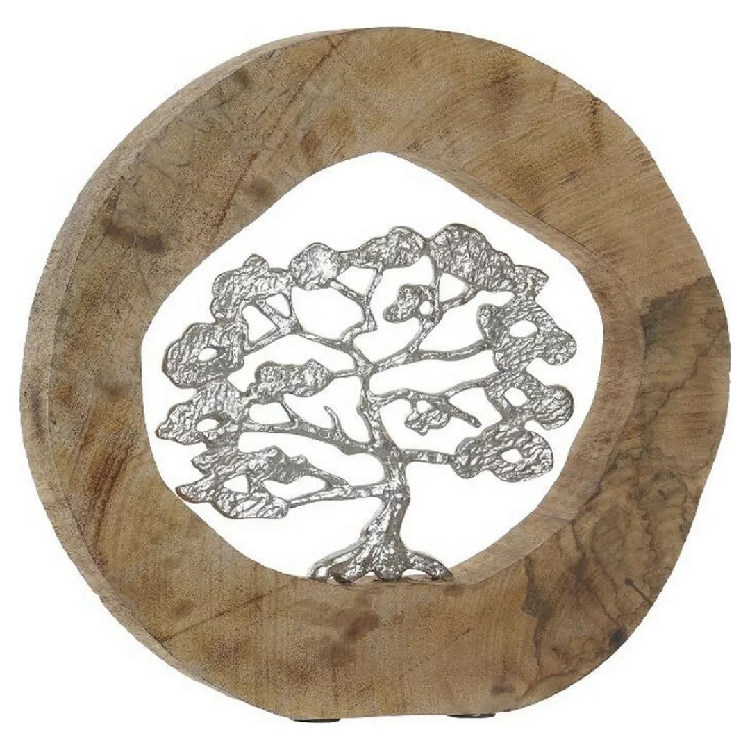 Deko-figur Dkd Home Decor Baum Aluminium Mango-holz (35 X 5.5 X 33 Cm) günstig online kaufen