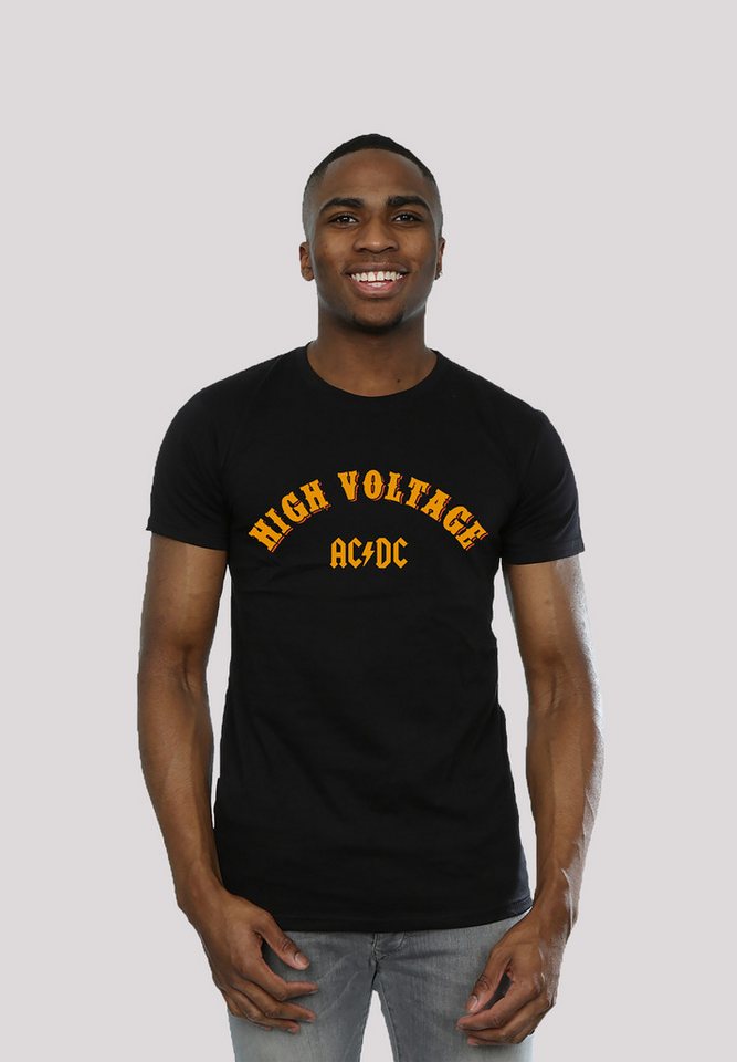 F4NT4STIC T-Shirt ACDC High Voltage Collegiate Herren,Premium Merch,Regular günstig online kaufen