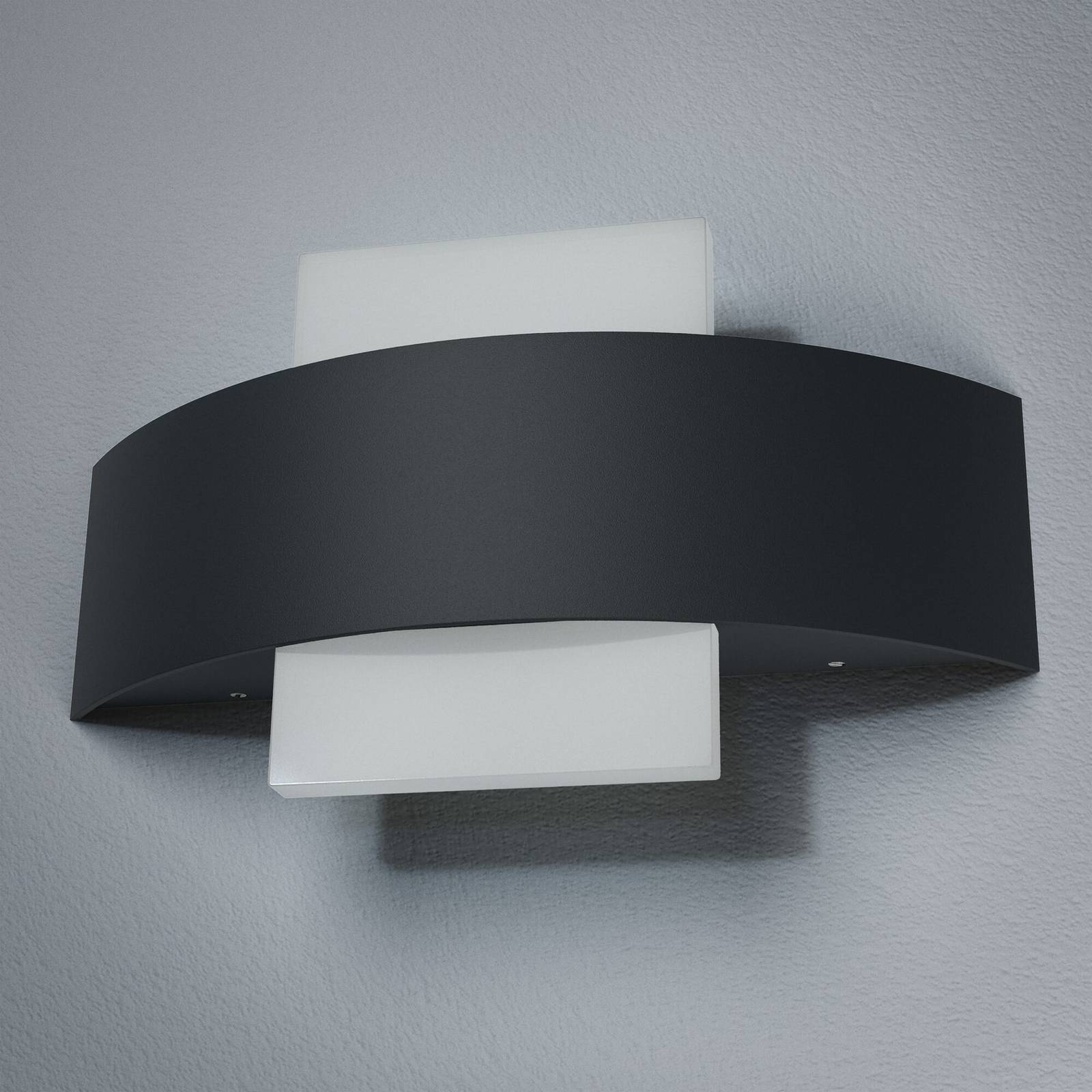 OSRAM LED-Außenwandlampe ENDURA STYLE SHIELD dunkelgrau IP44 günstig online kaufen