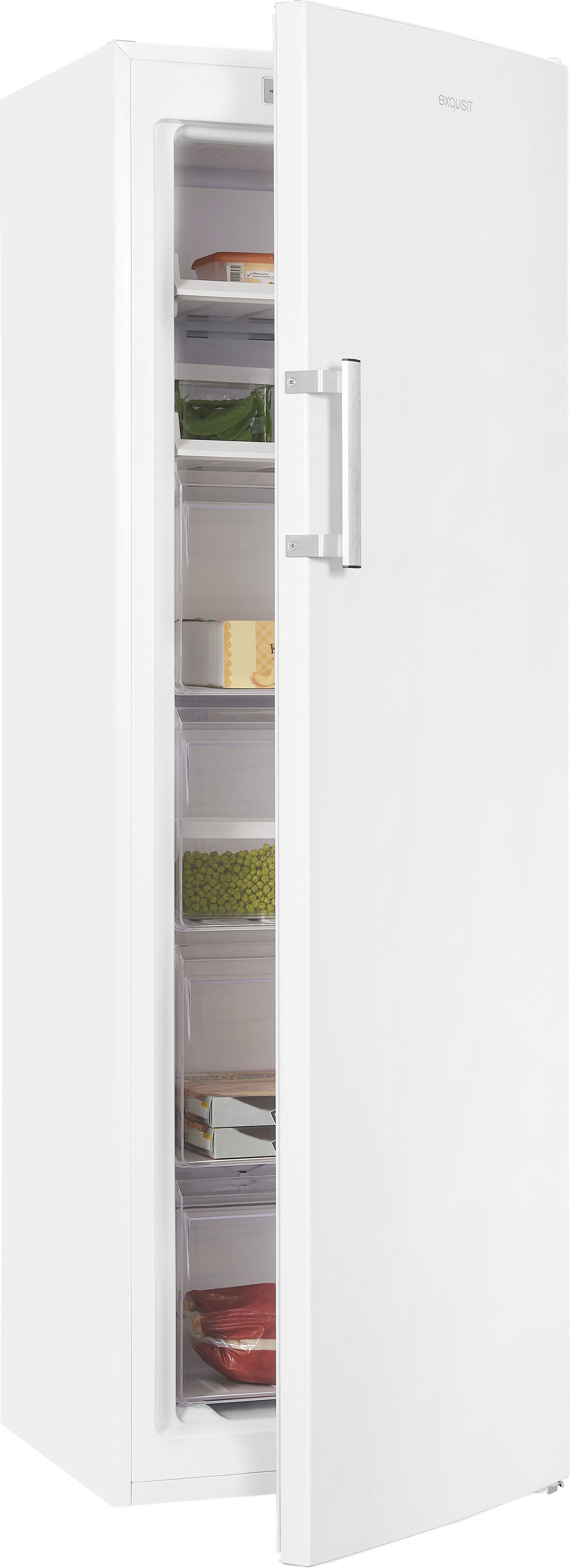 exquisit Gefrierschrank »GS271-NF-H-040D weiss«, 170,5 cm hoch, 54 cm breit günstig online kaufen