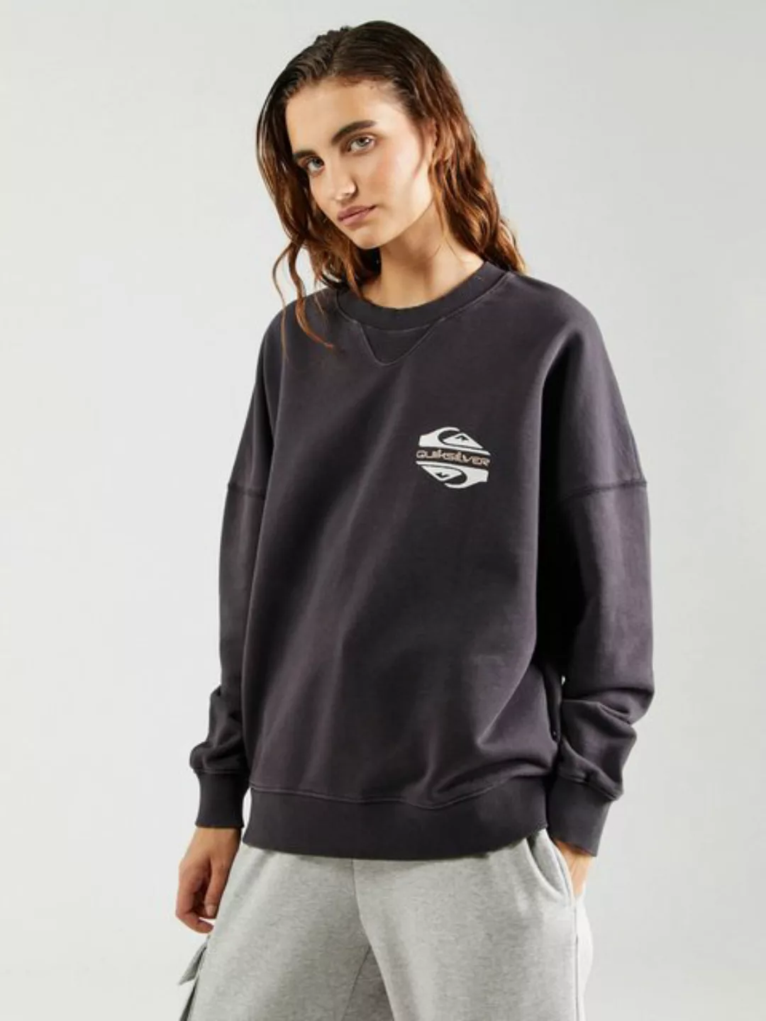 Quiksilver Sweatshirt (1-tlg) Plain/ohne Details günstig online kaufen