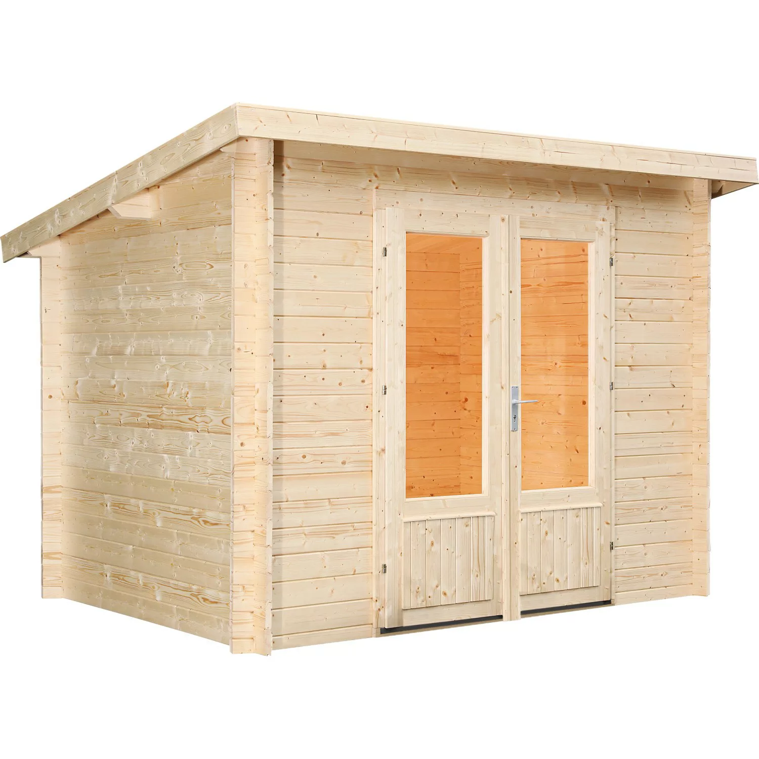 Wolff Finnhaus Holz-Gartenhaus Lüttich B x T: 270 cm x 200 cm günstig online kaufen