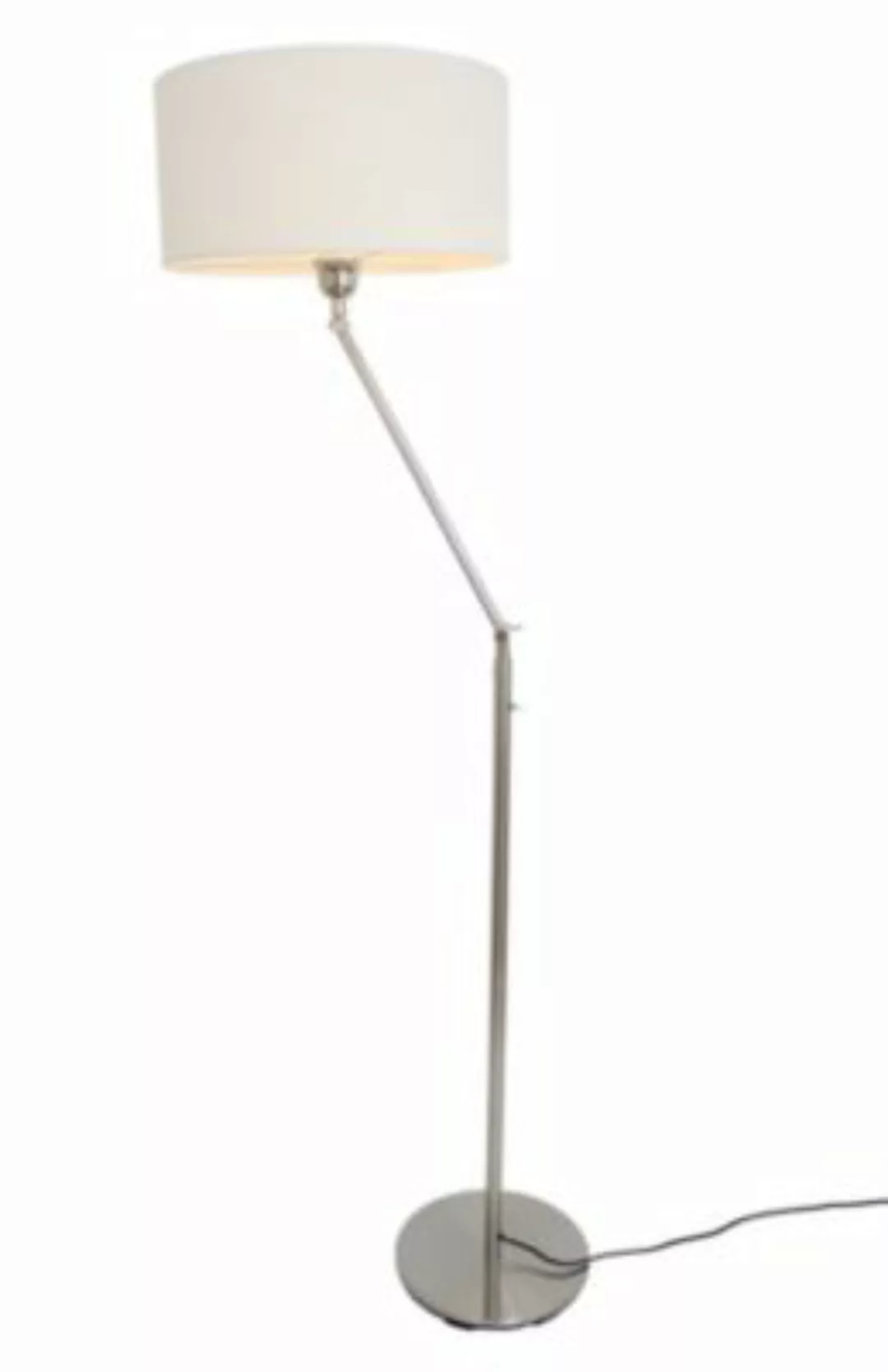 KIOM Kaja FL mit weißem Lampenschirm 164 cm E-27 günstig online kaufen