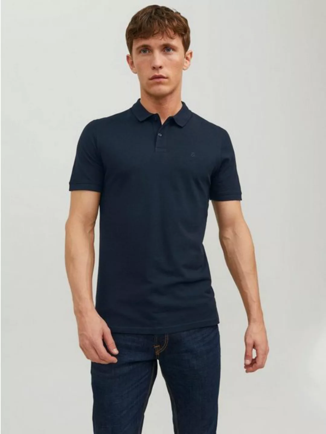 Jack & Jones Herren Poloshirt JJEBASIC POLO SS - Slim Fit günstig online kaufen