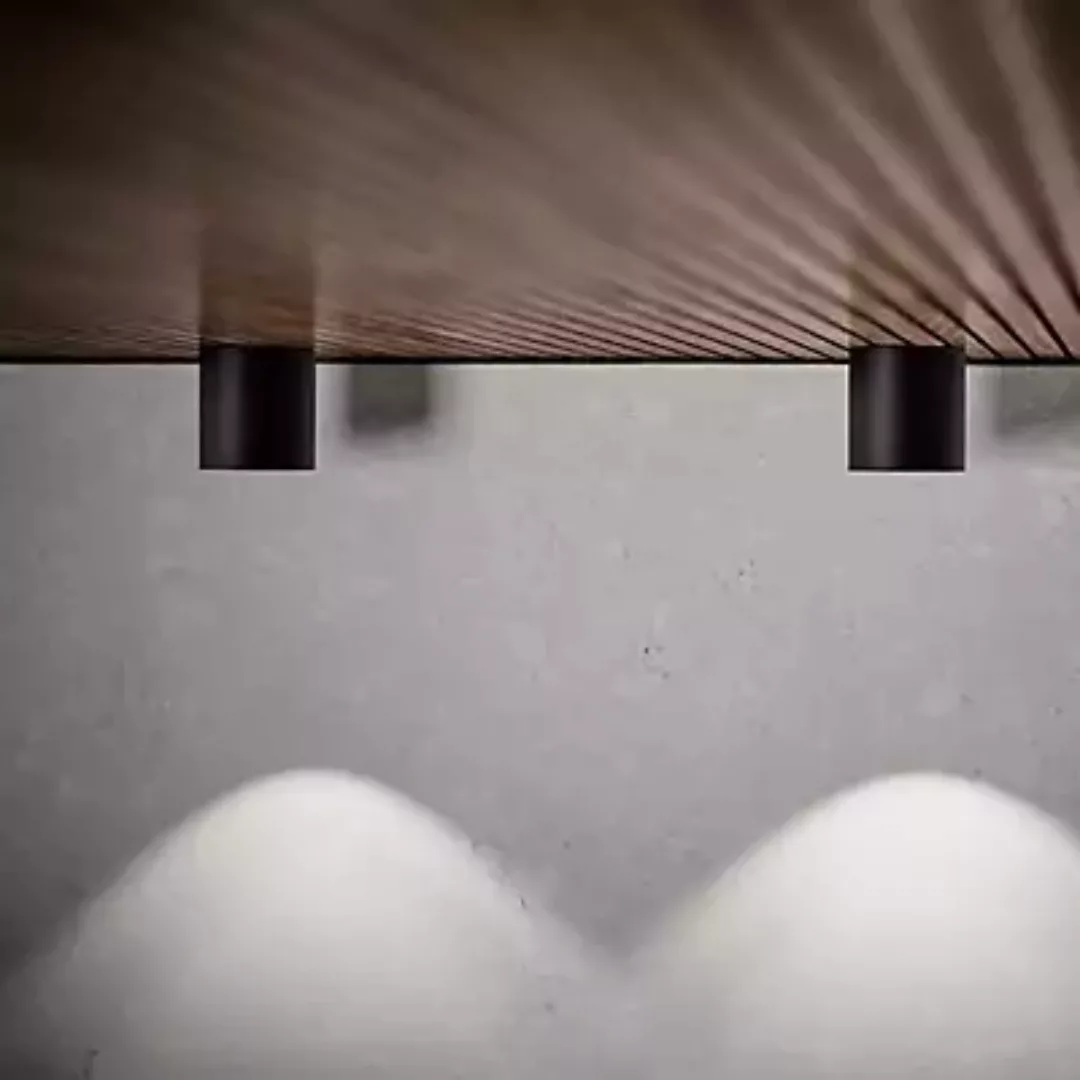 Light Point Solo Deckenleuchte LED, schwarz - 8 cm günstig online kaufen