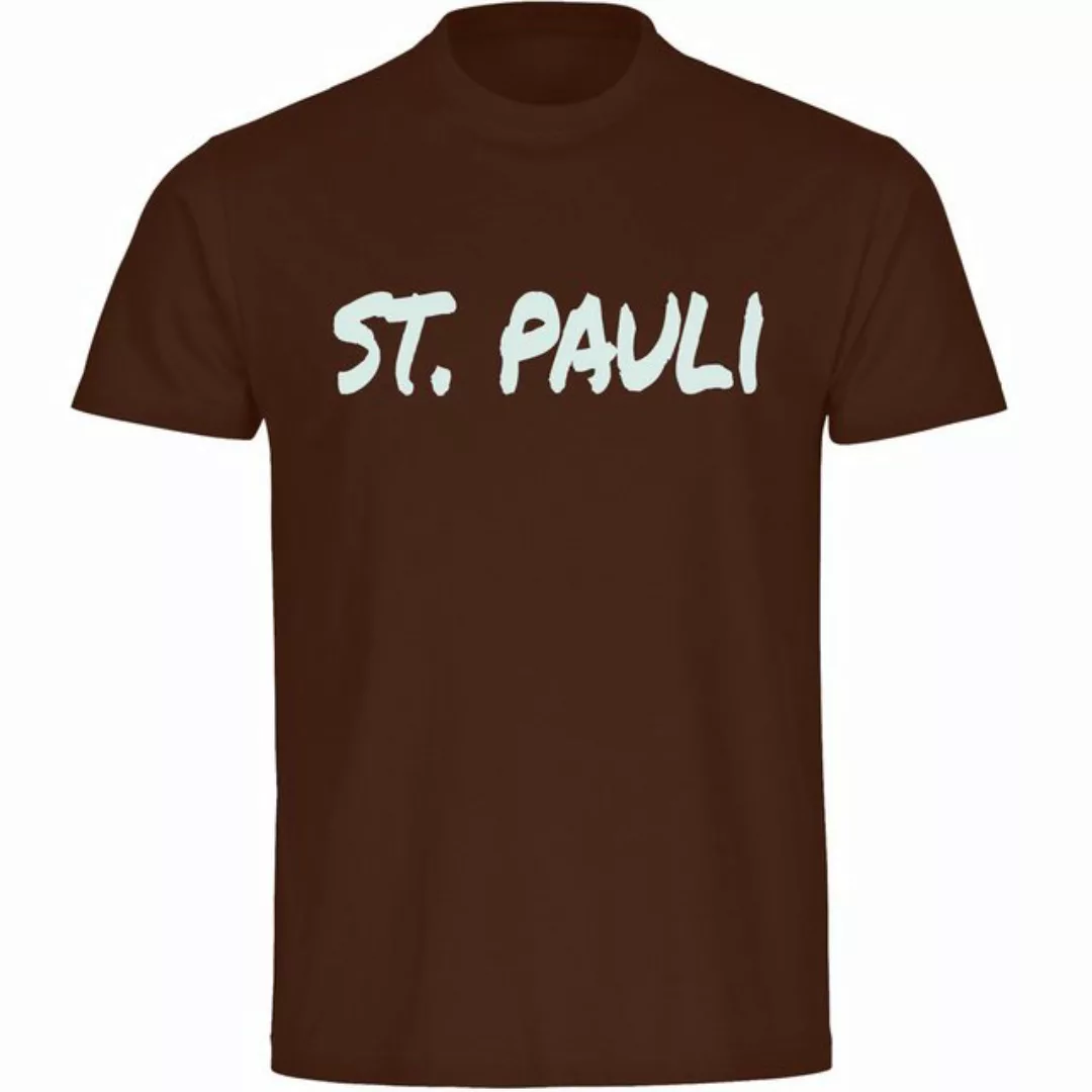 multifanshop T-Shirt Herren St. Pauli - Textmarker - Männer günstig online kaufen