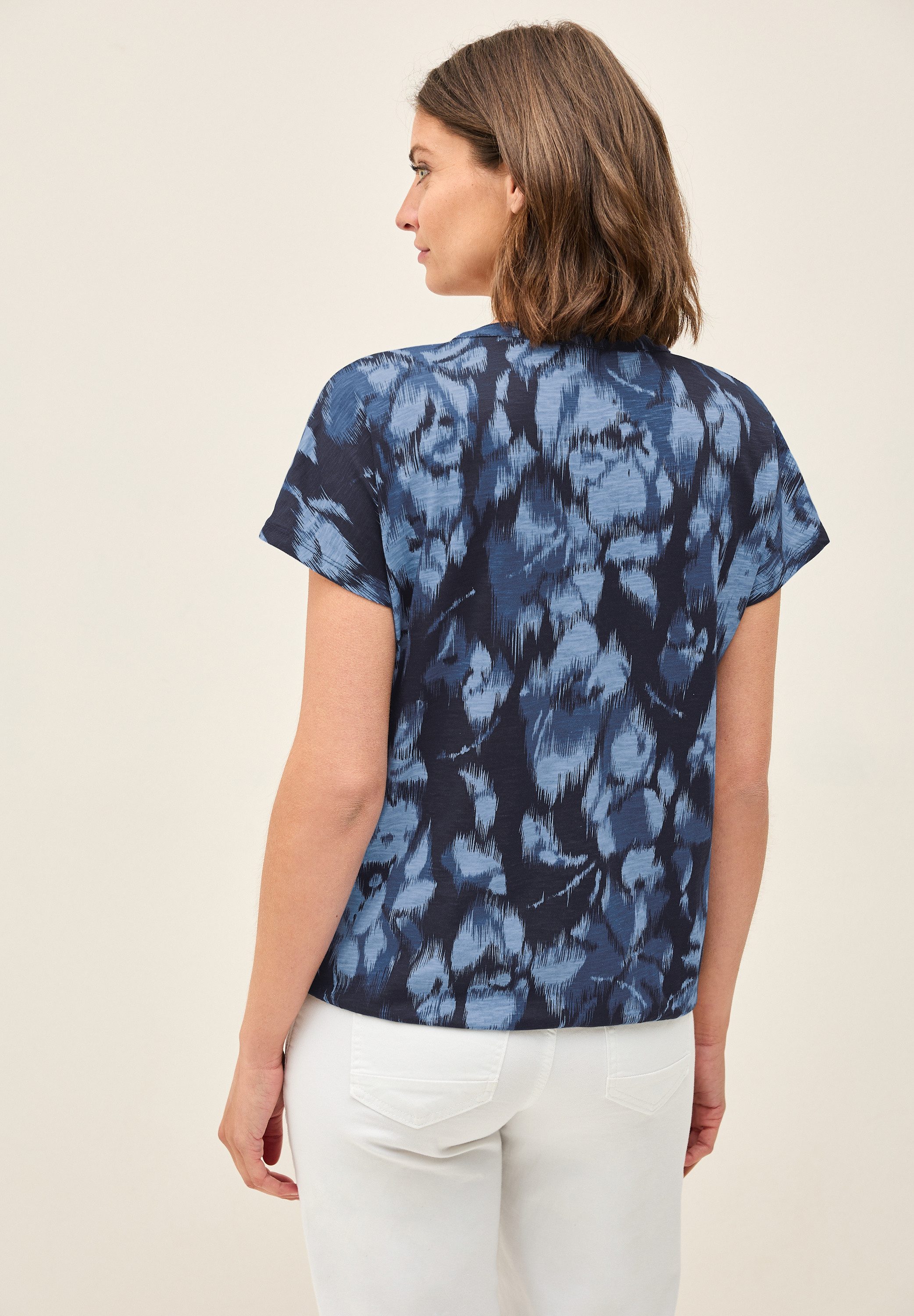 Cecil Print-Shirt, aus reiner Baumwolle günstig online kaufen