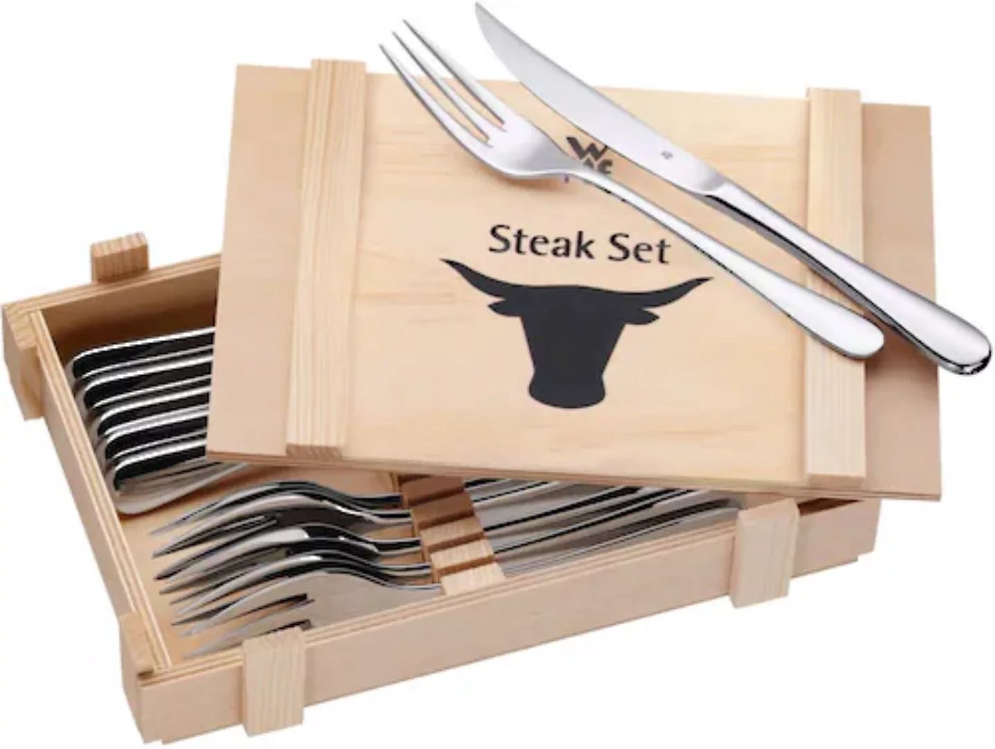 WMF Steakbesteck, (Set, 12 tlg.) günstig online kaufen