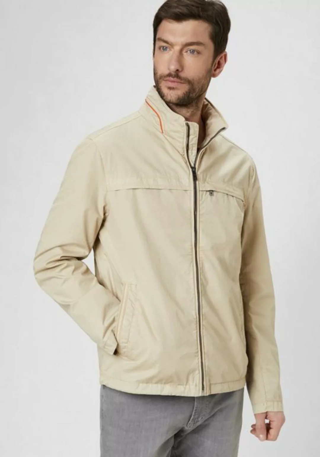 S4 Jackets Blouson MYKONOS Modern Fit Übergangsjacke aus reiner Baumwolle günstig online kaufen