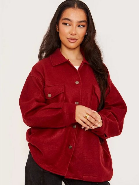 Worldclassca Flanellbluse Worldclassca Damen Oversized Hemd Hemdjacke einfa günstig online kaufen