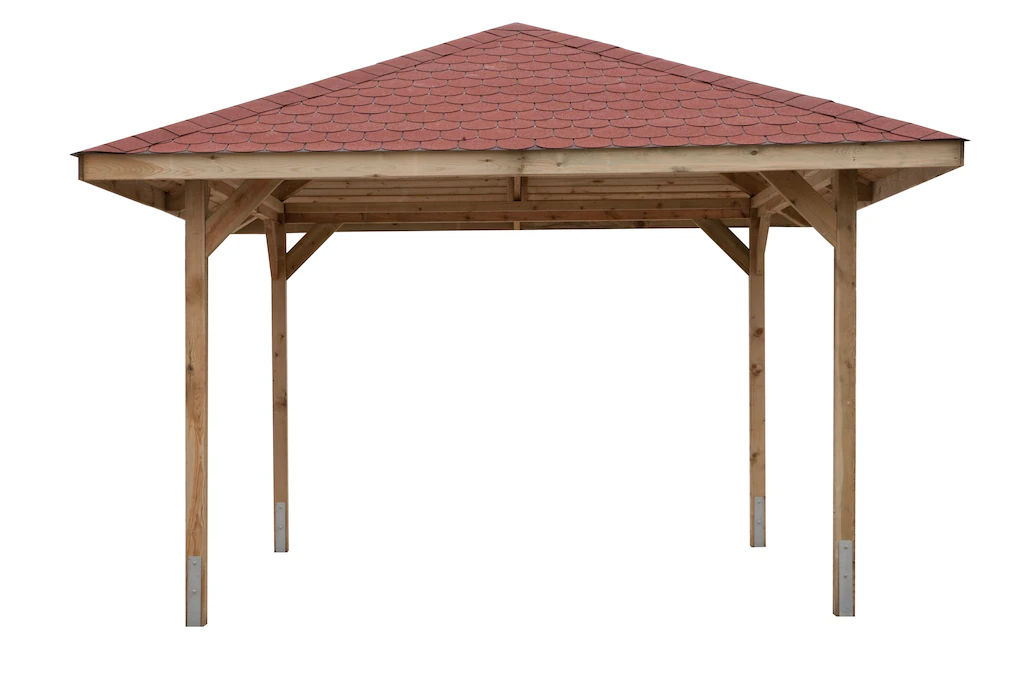 weka Pavillon "Paradies 3", BxT: 433x433 cm günstig online kaufen