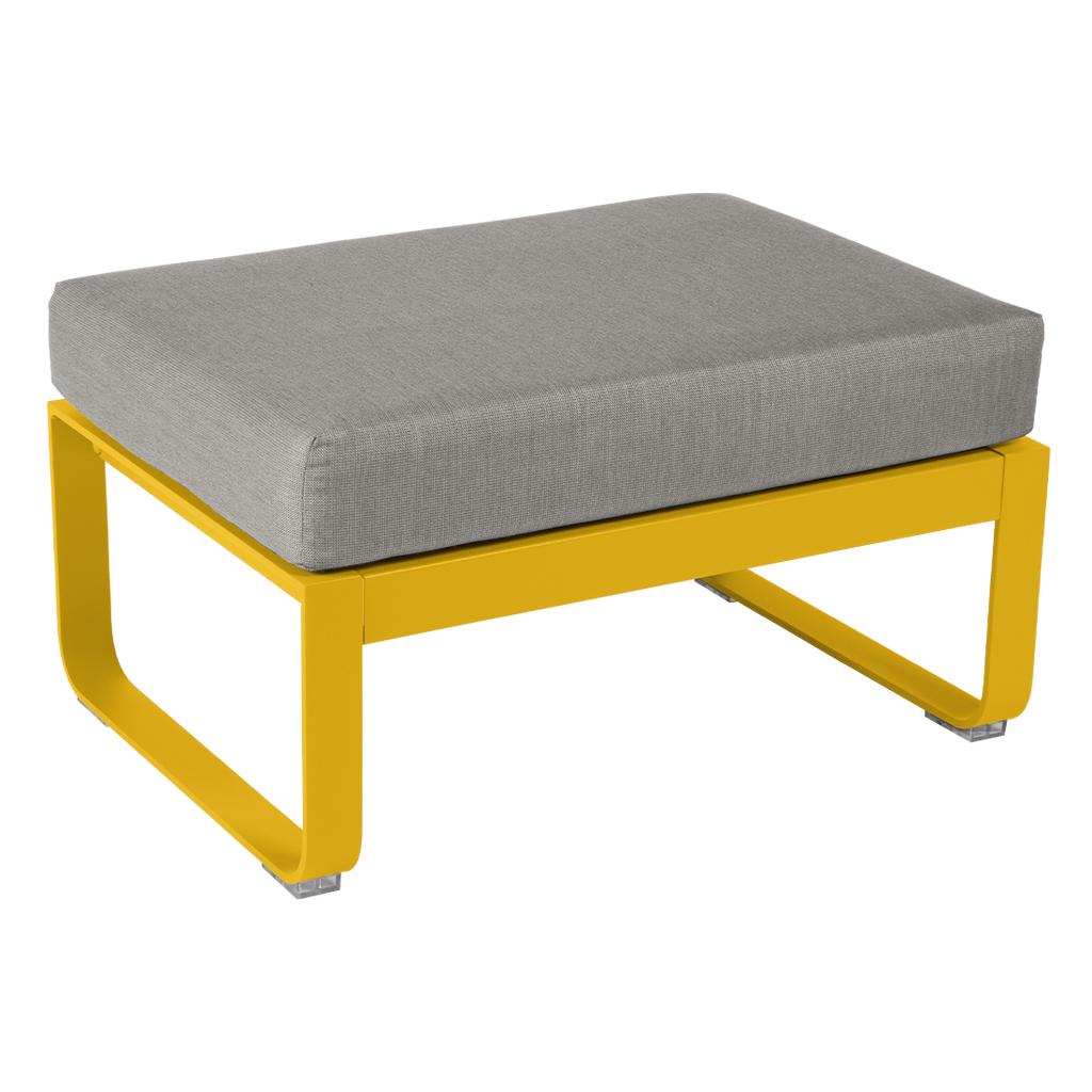 Bellevie 1-Sitzer Hocker C6 Honig B8 Taupegrau günstig online kaufen