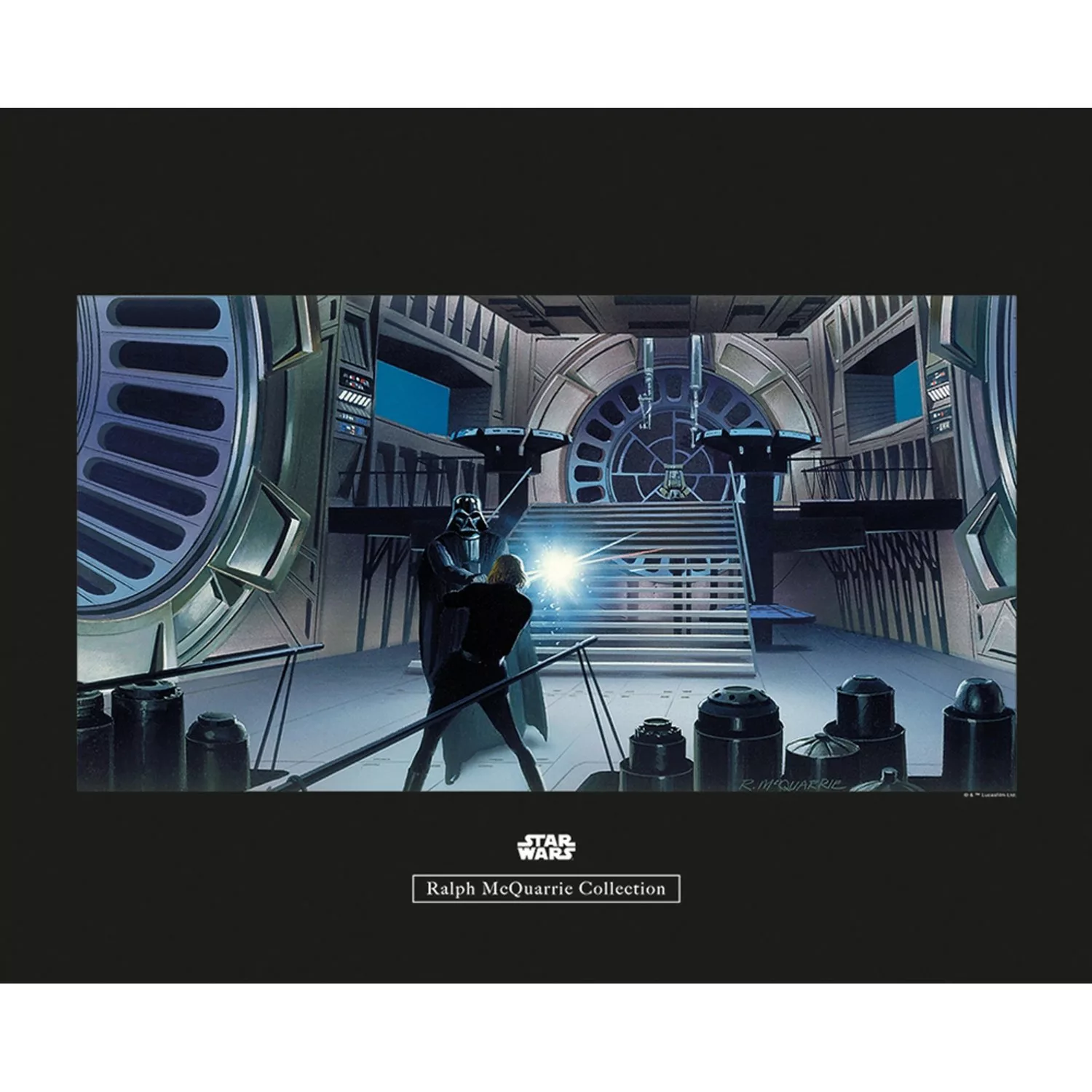 Komar Wandbild Star Wars Throne 50 x 40 cm günstig online kaufen