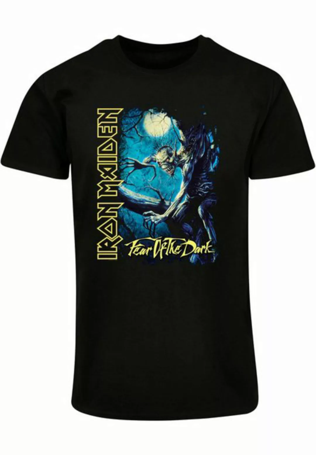 Merchcode T-Shirt Merchcode Herren Iron Maiden - Fear of the Dark Basic T-S günstig online kaufen