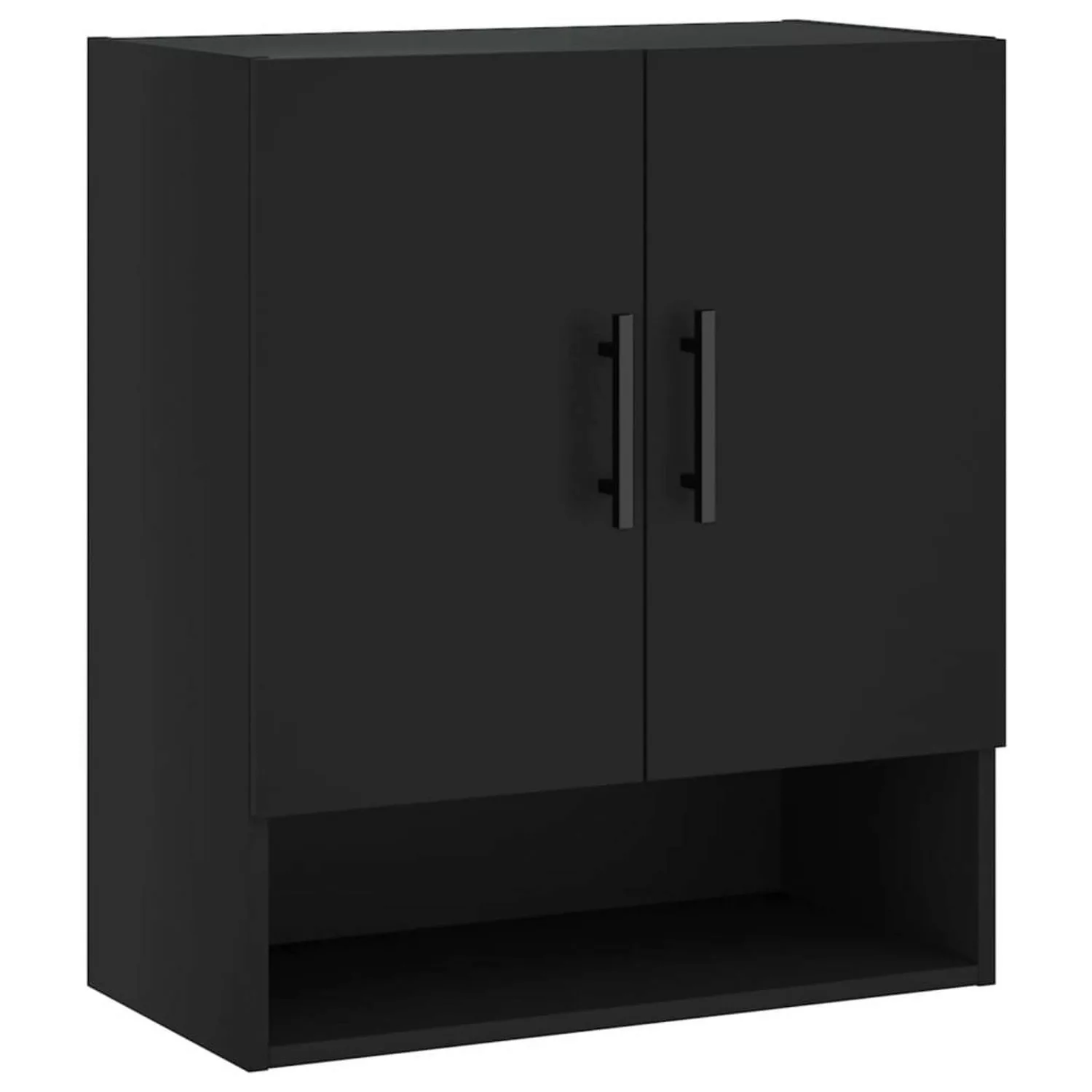 vidaXL Wandschrank Schwarz 60x31x70 cm Holzwerkstoff Modell 6 günstig online kaufen