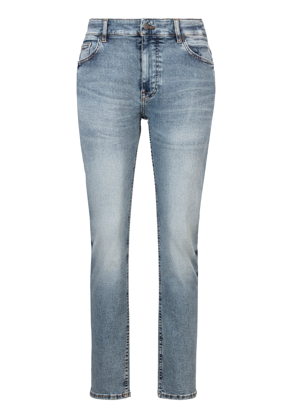 BOSS ORANGE Slim-fit-Jeans "Delaware BC-C", mit Leder-Badge günstig online kaufen