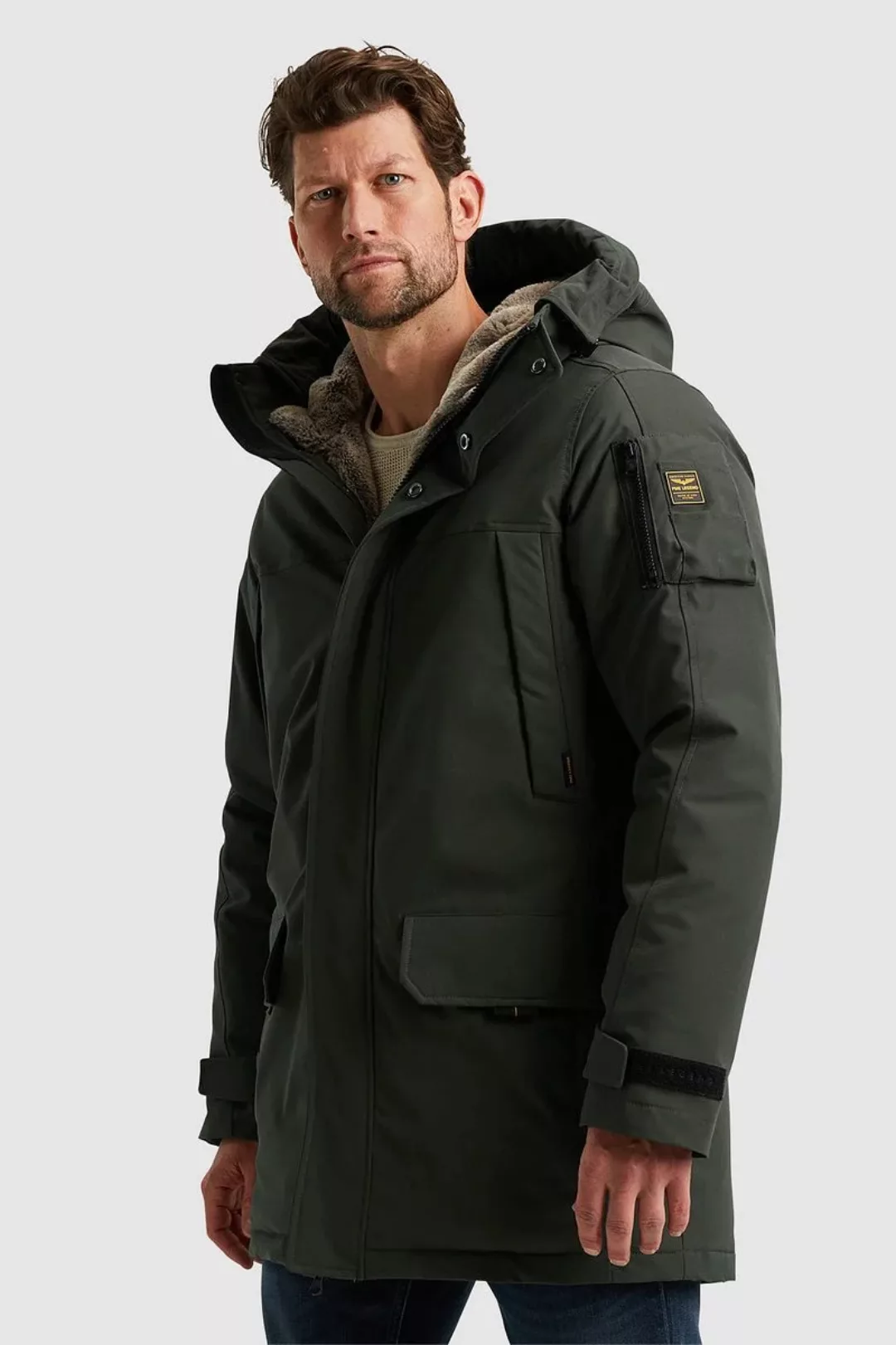 PME Legend Ice Pilot Parka Olivgrün - Größe L günstig online kaufen