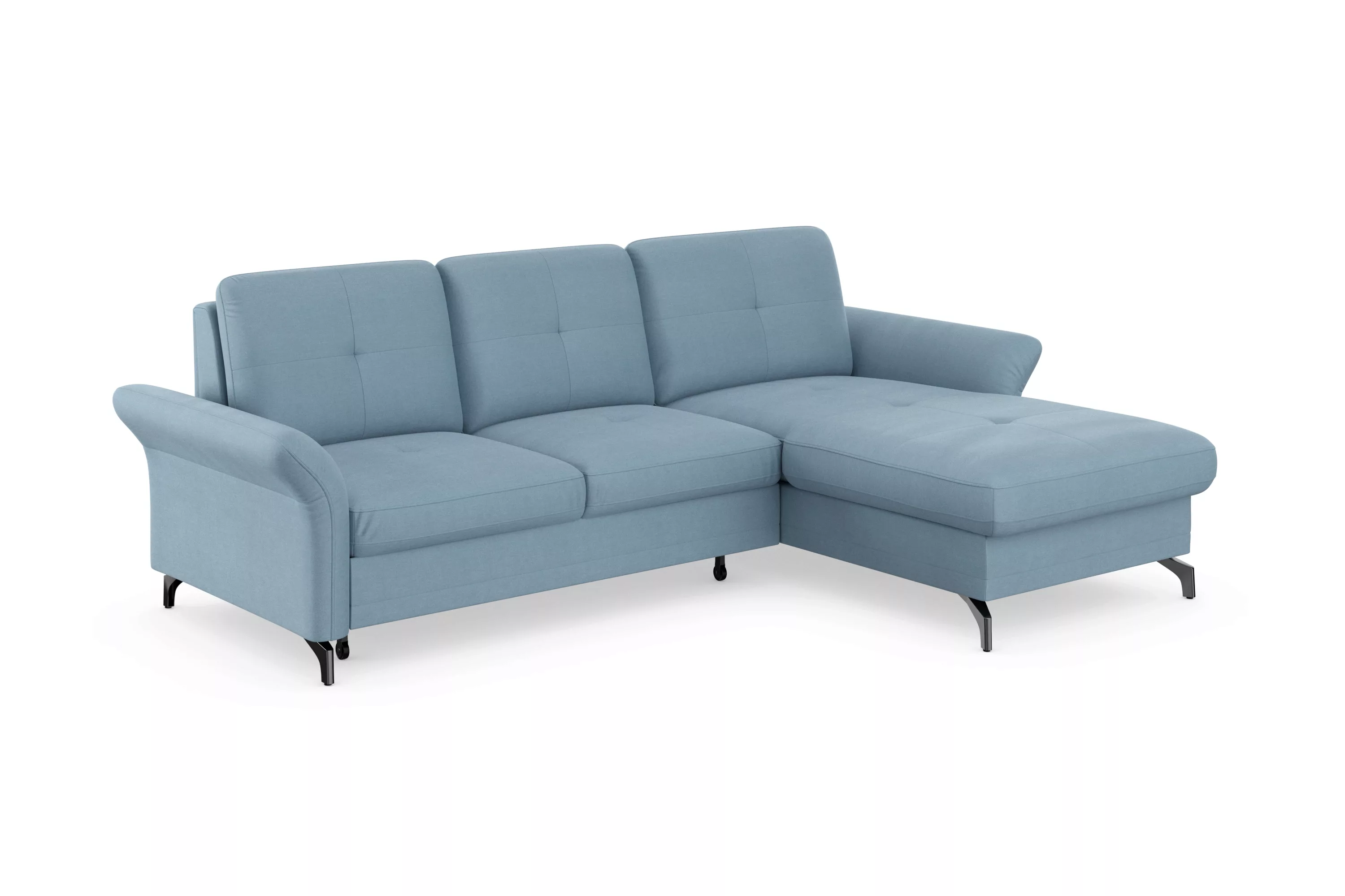 Places of Style Ecksofa "Calando L-Form", wahlweise mit Bettfunktion, Bettk günstig online kaufen