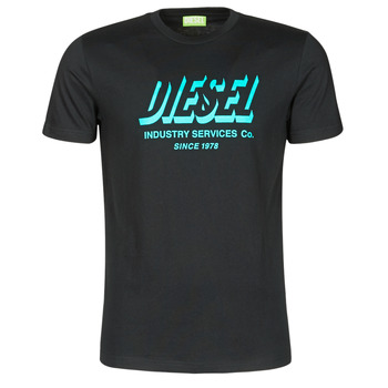 Diesel Diegos A5 Kurzärmeliges T-shirt 2XL Black Black Black günstig online kaufen