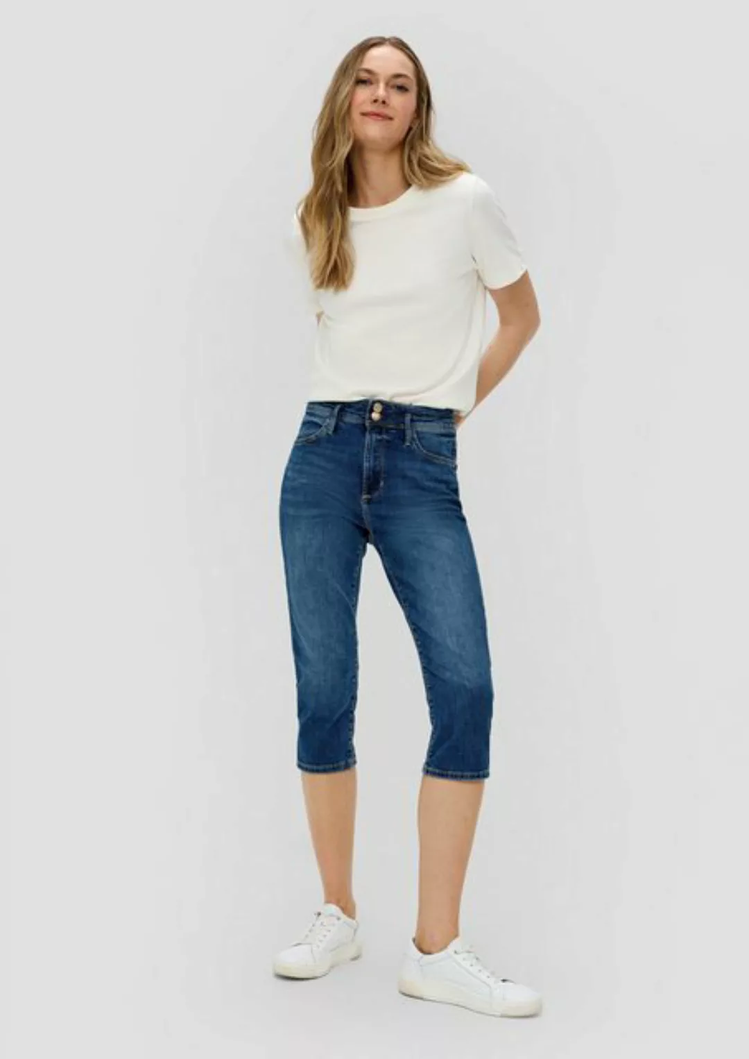 s.Oliver 7/8-Jeans Capri-Jeans Betsy / Slim Fit / Mid Rise / Slim Leg günstig online kaufen
