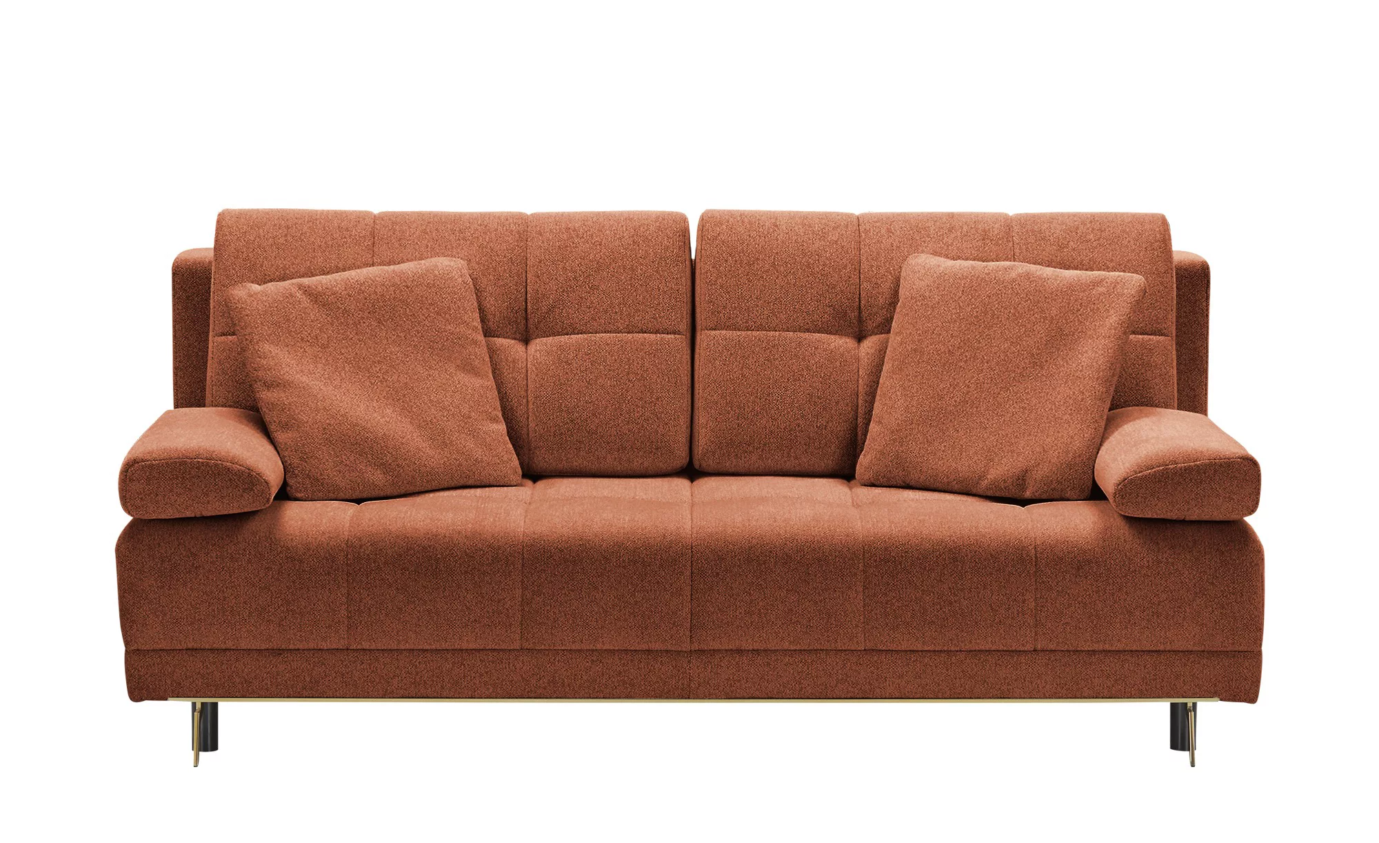 smart Schlafsofa  Celina ¦ orange ¦ Maße (cm): B: 201 H: 95 T: 108 Polsterm günstig online kaufen