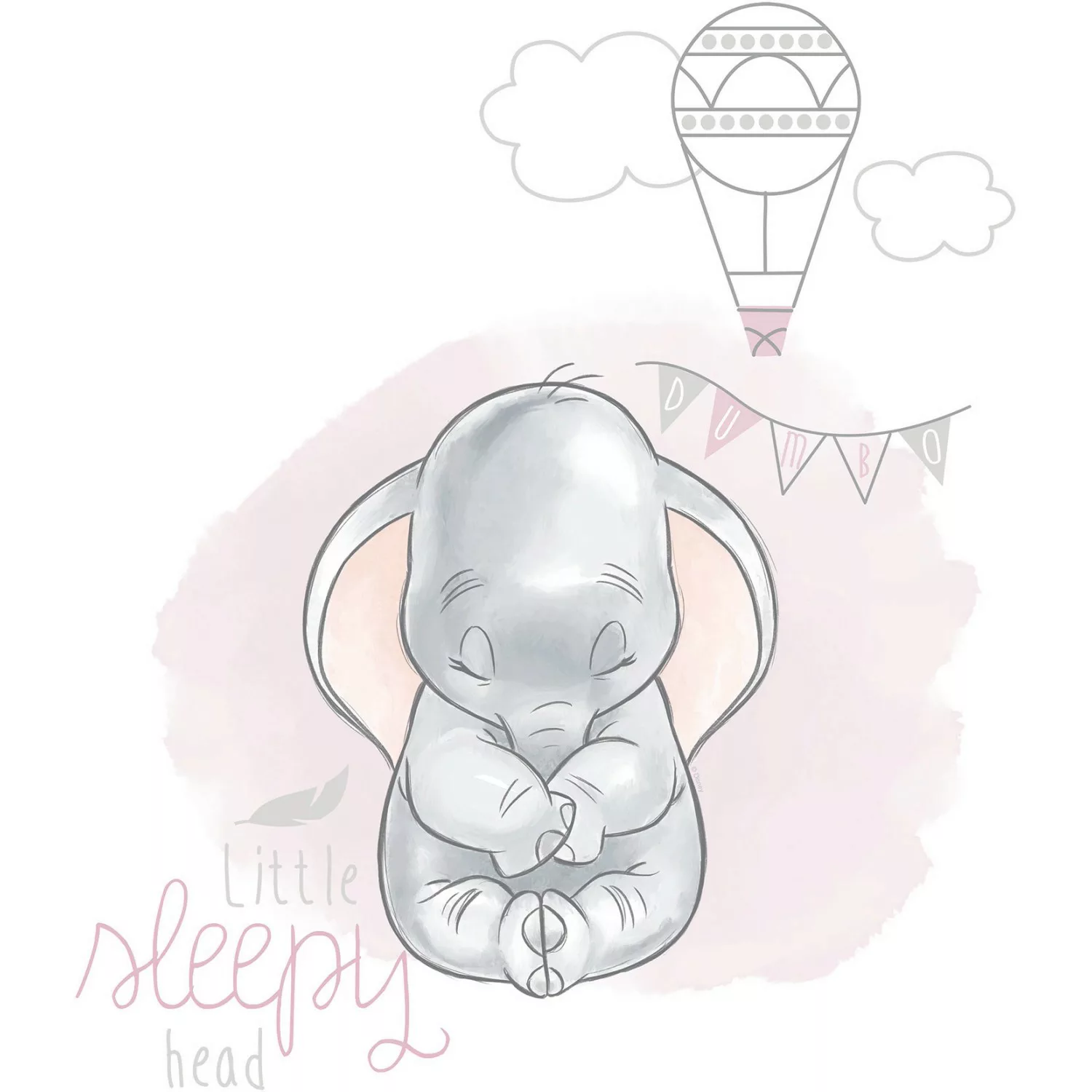 Komar Poster »Dumbo Sleepy«, Disney, (1 St.) günstig online kaufen