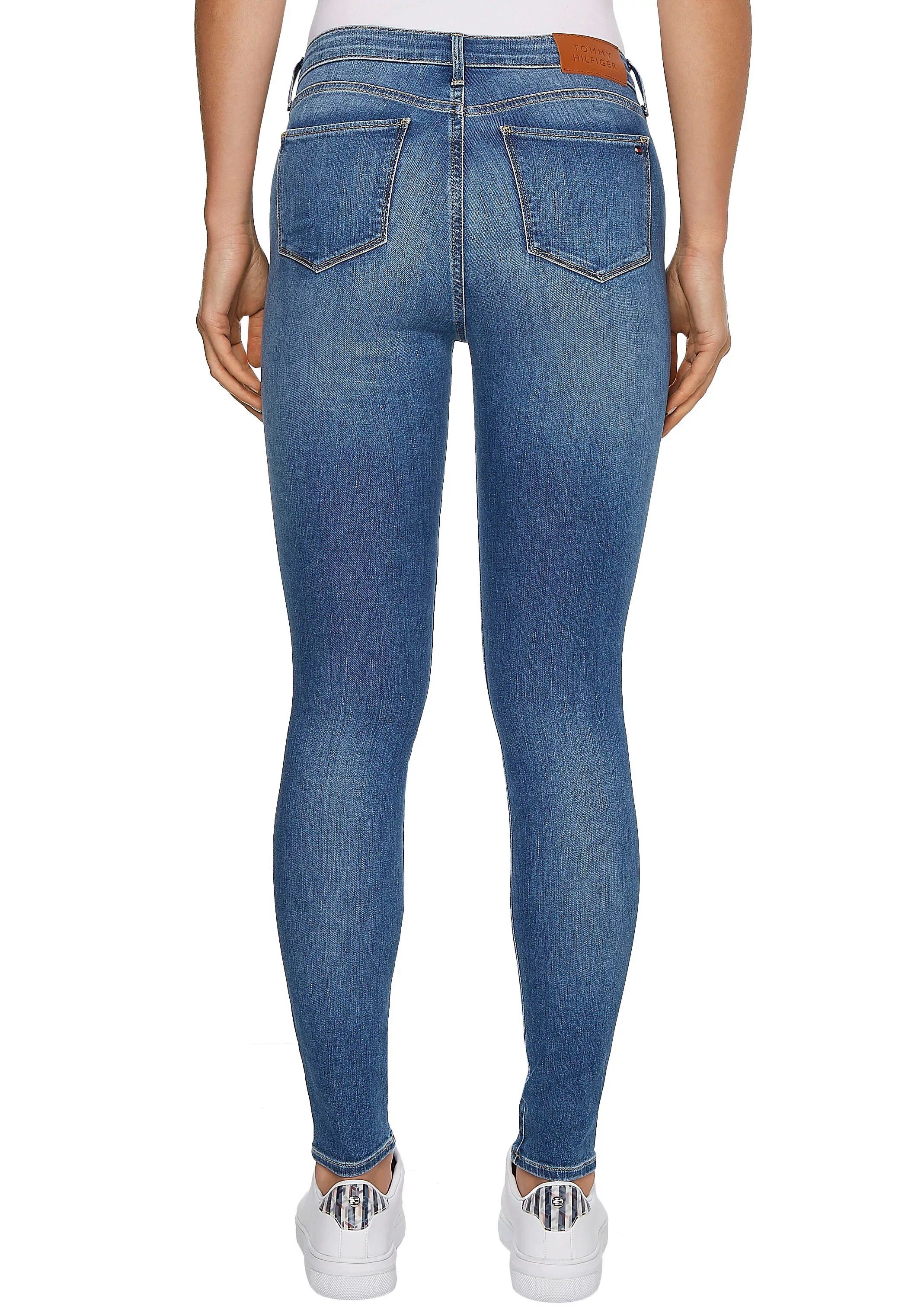 Tommy Hilfiger Skinny-fit-Jeans TH FLEX COMO SKINNY RW A IZZY mit Tommy Hil günstig online kaufen