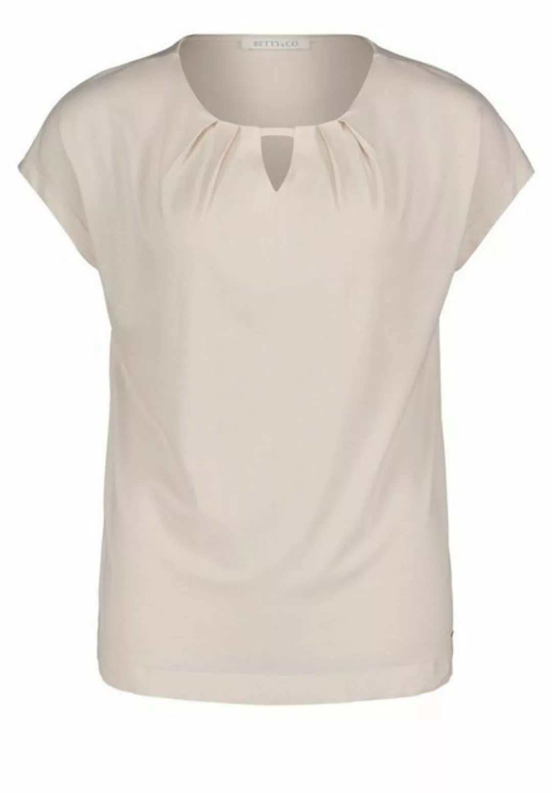 Betty&Co T-Shirt Shirt Kurz 1/2 Arm, White Sand günstig online kaufen