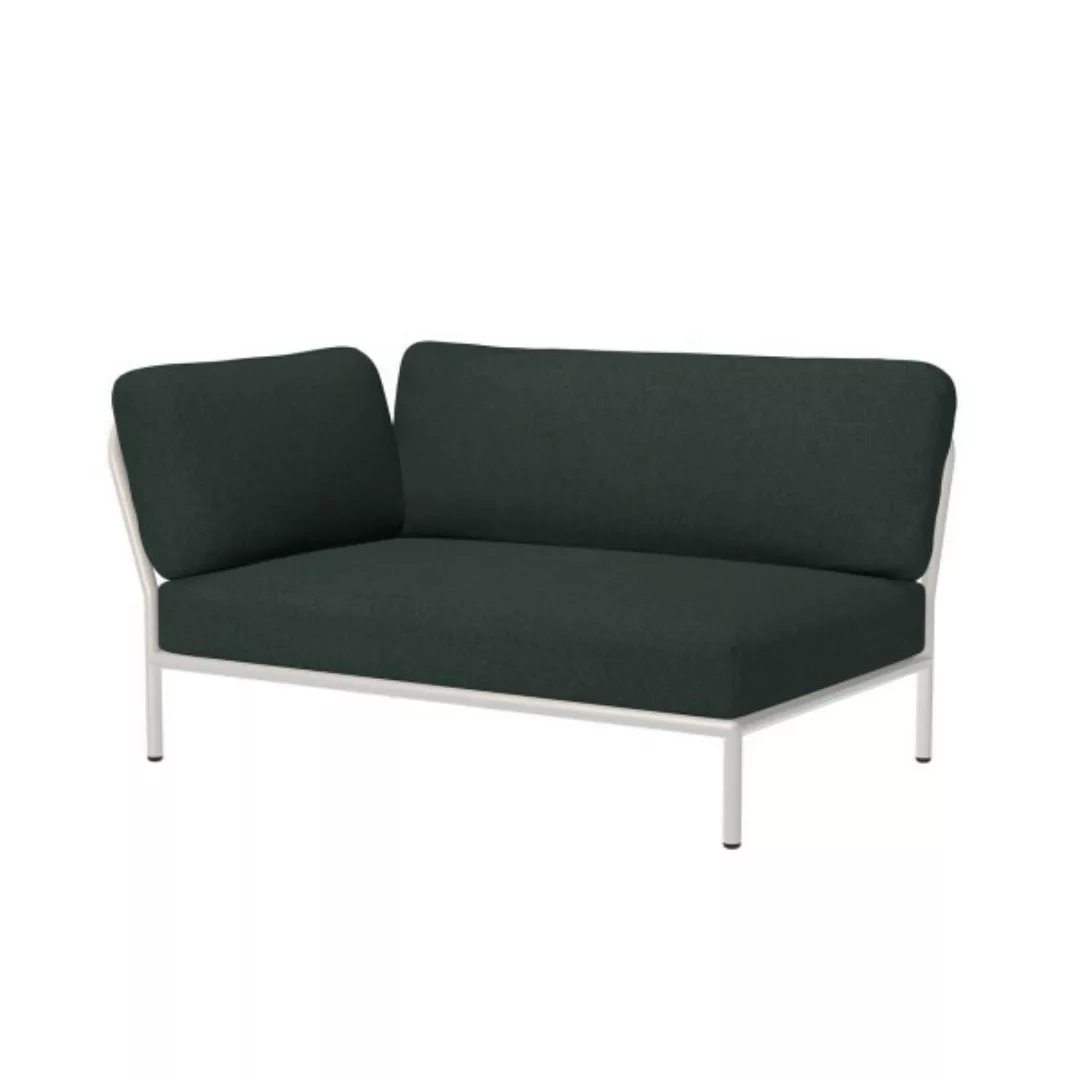 LEVEL Outdoor Sofa Lounge-Modul 2 Alpine Weiß Links günstig online kaufen