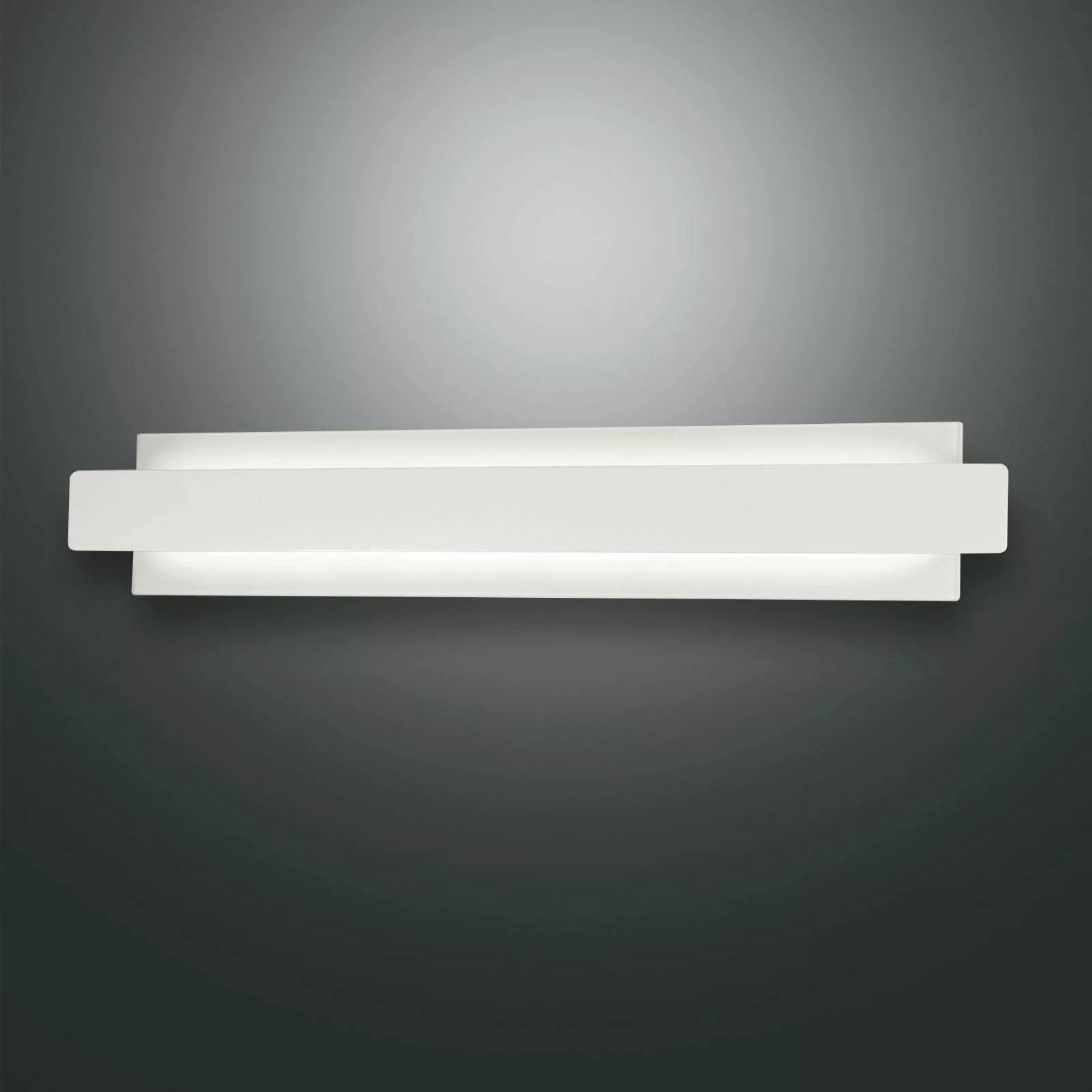 LED-Wandleuchte Regolo mit Metallfront weiß günstig online kaufen