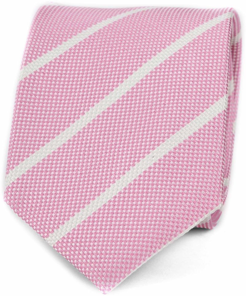 Suitable Krawatte Streifen Pink - günstig online kaufen