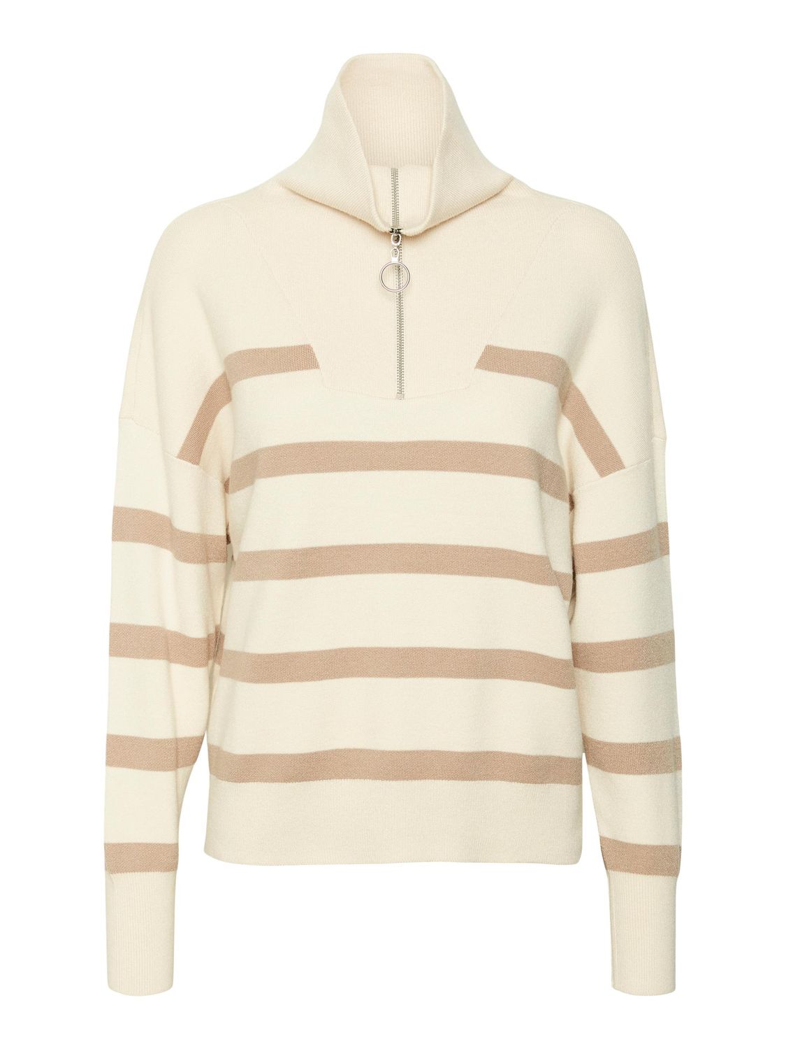 Vero Moda Damen Pullover VMSABA STRIPE HIGHNECK günstig online kaufen