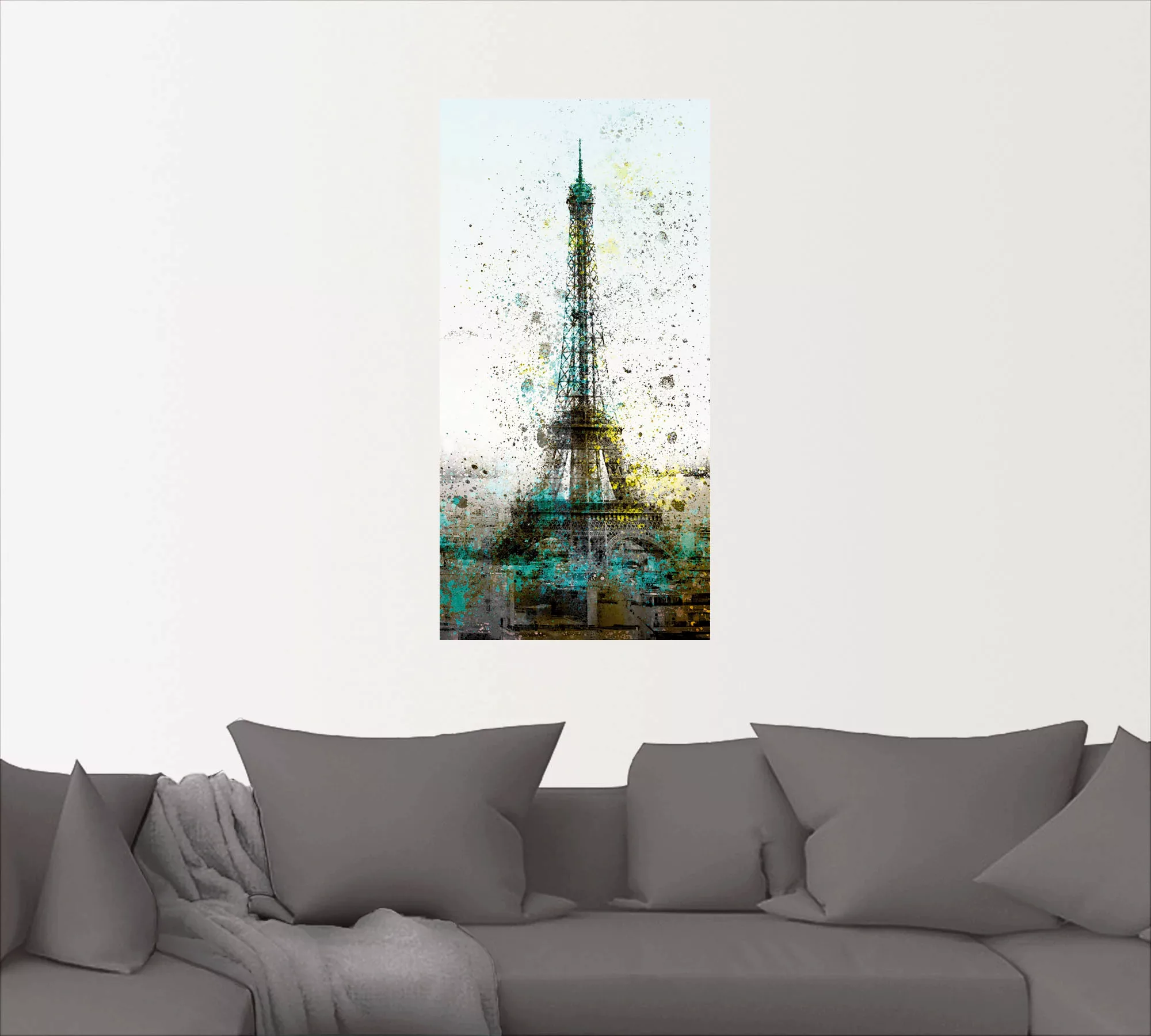 Artland Wandfolie »Paris Eiffelturm I«, Gebäude, (1 St.), selbstklebend günstig online kaufen
