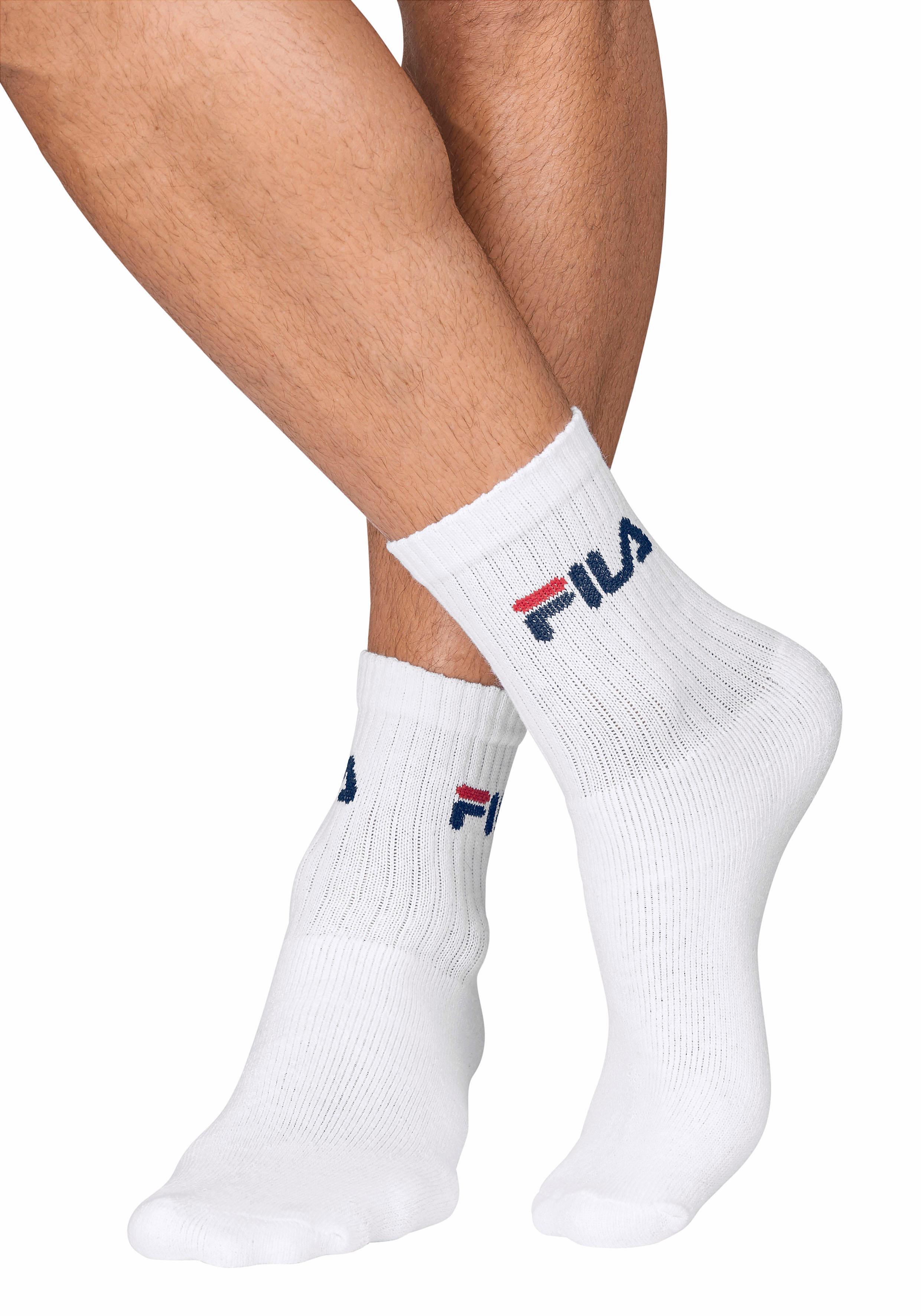 Fila Tennissocken, (3er Pack), mit verstärkten Belastungszonen günstig online kaufen