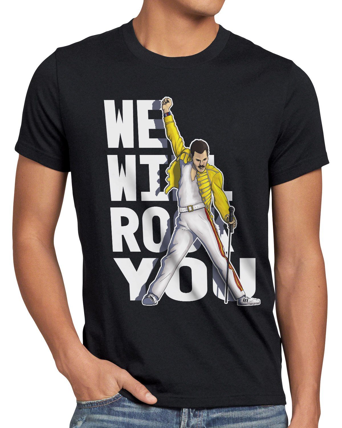 style3 T-Shirt Rock You freddie queen günstig online kaufen