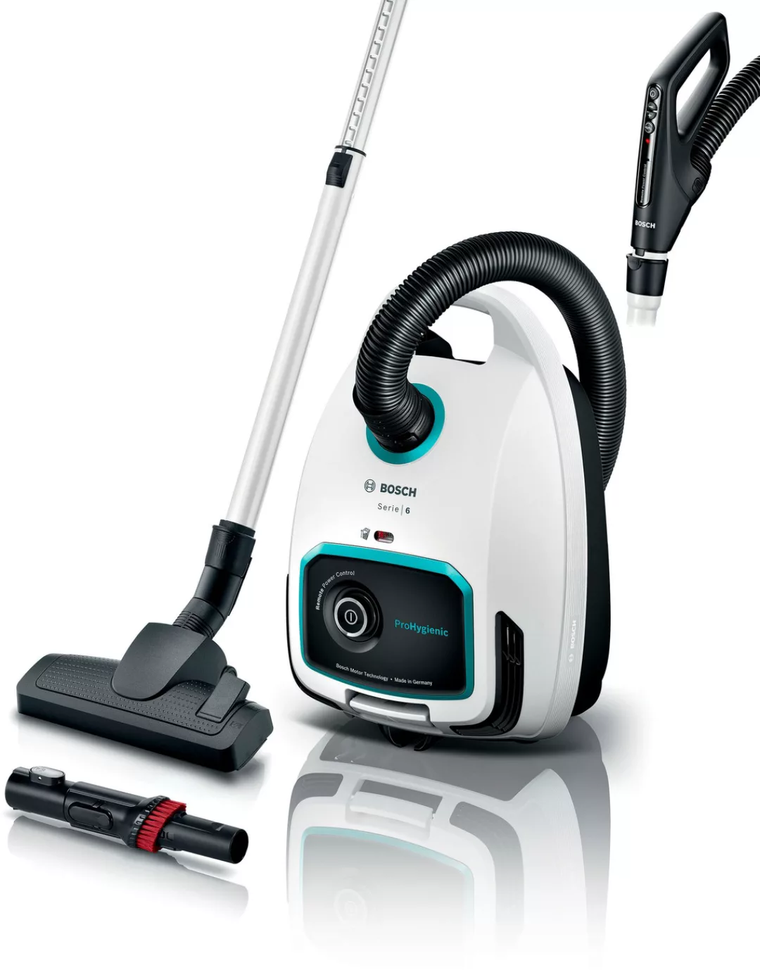 BOSCH Bodenstaubsauger »ProHygienic Serie 6, weiß, BGL6LHYG«, 600 W, mit Be günstig online kaufen